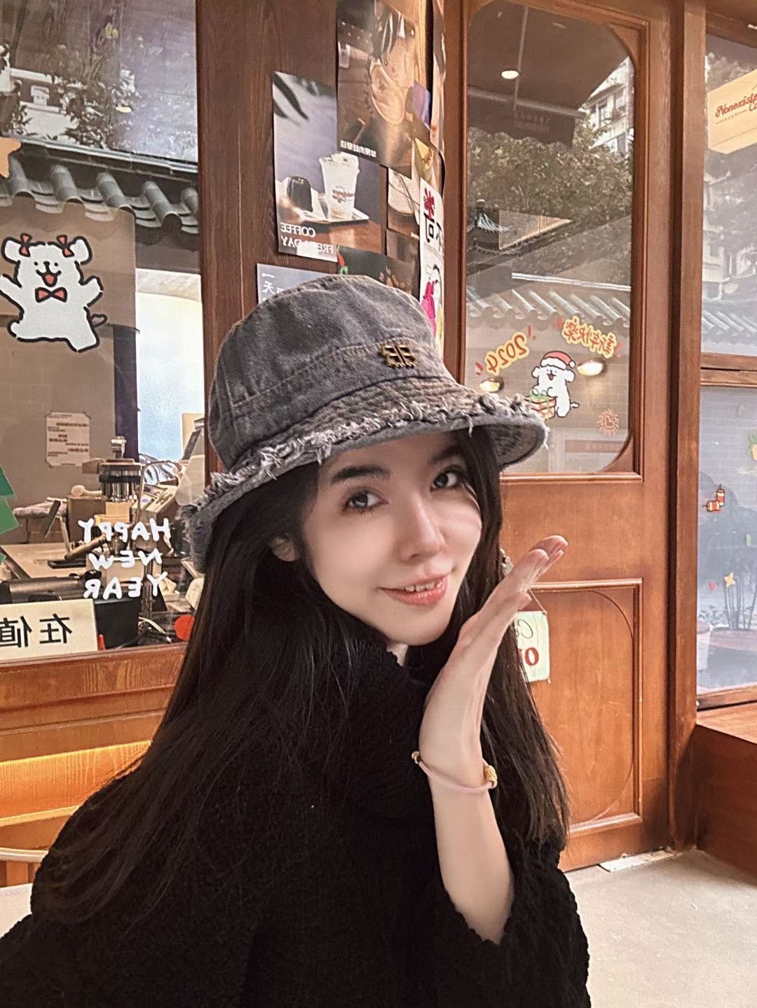 발렌시아가 워시드 데님 버킷햇 상세 이미지 9