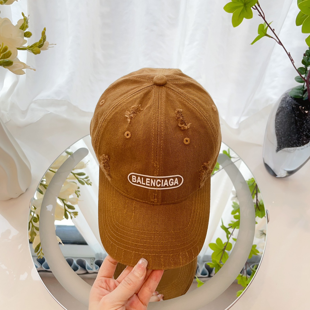 발렌시아가 데미지 가공 야구모자 상세 이미지 2