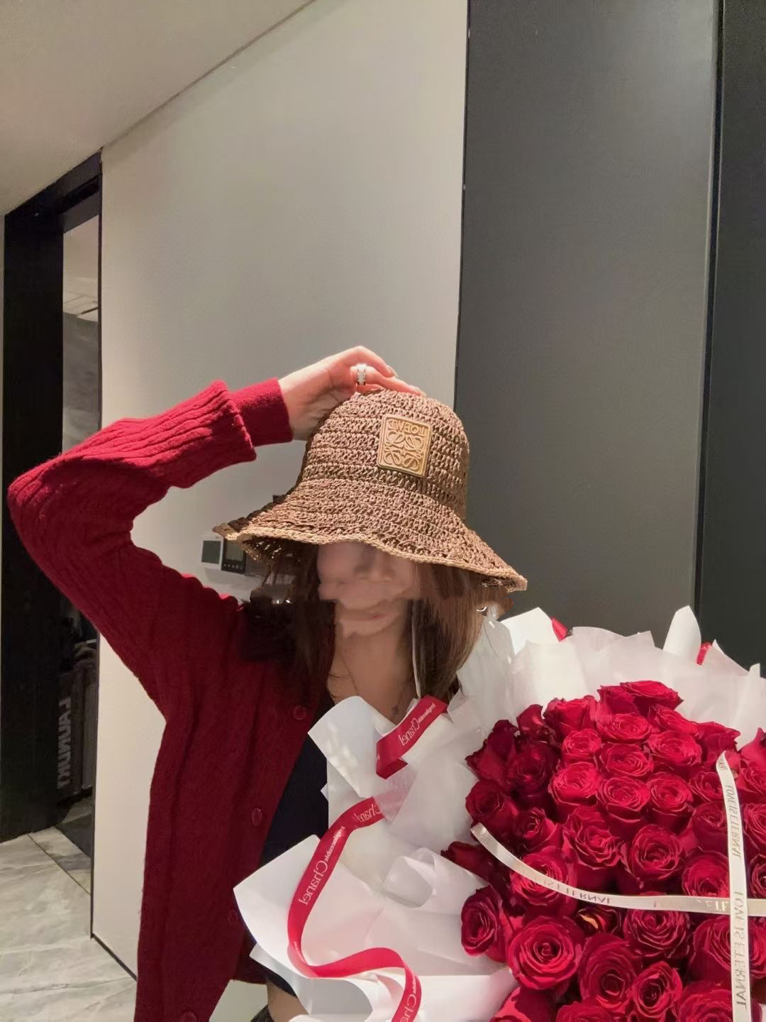 로에베 모자 79024 Loewe Cap