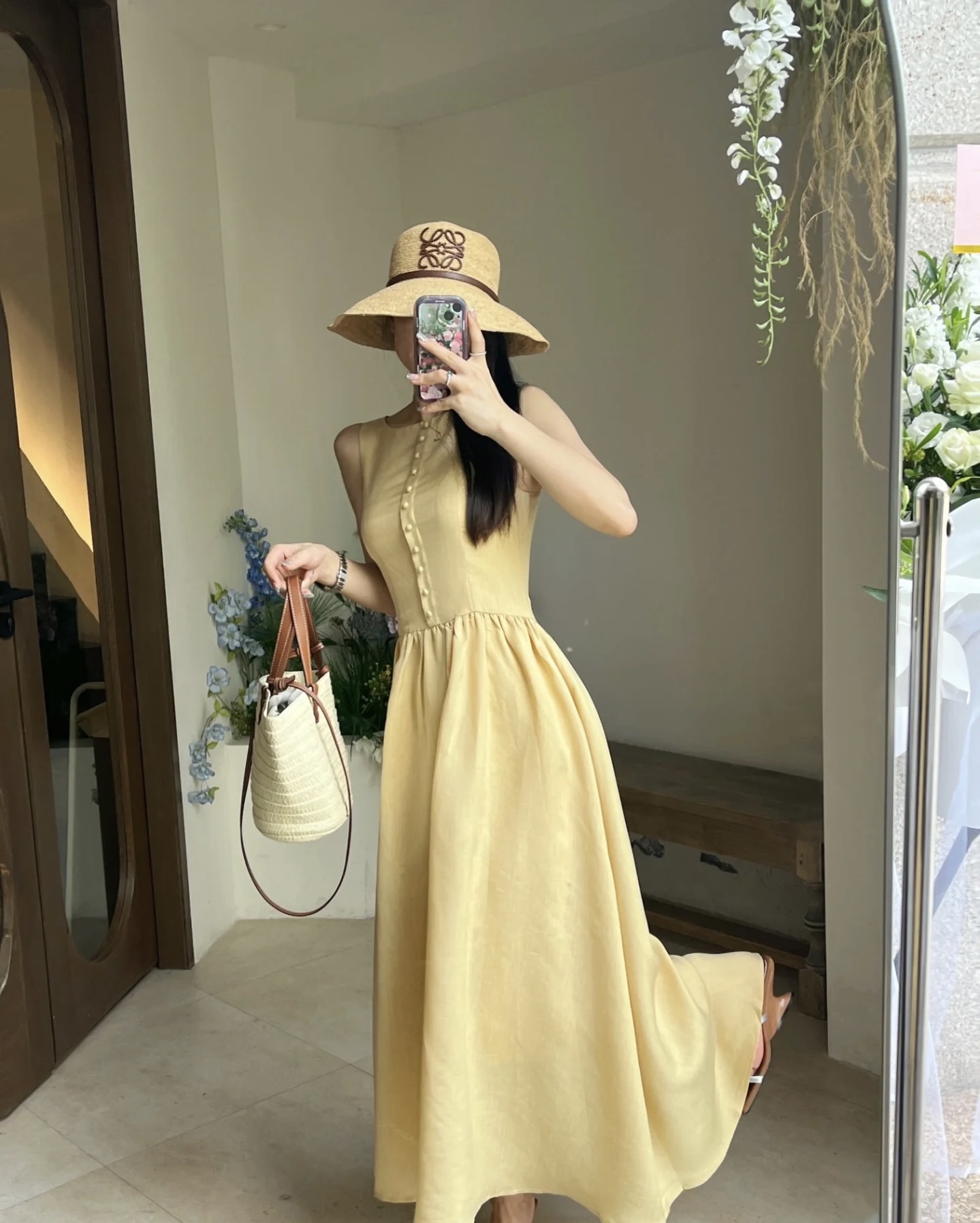 로에베 모자 79025 Loewe Cap