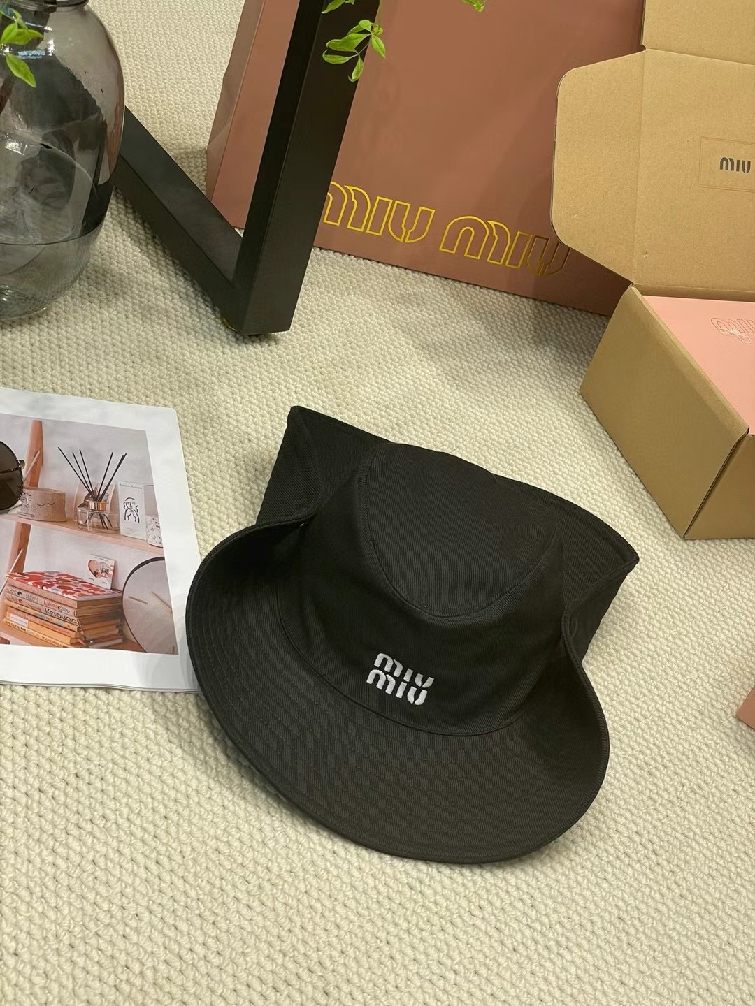 미우미우 모자 80925 Miu Miu Cap