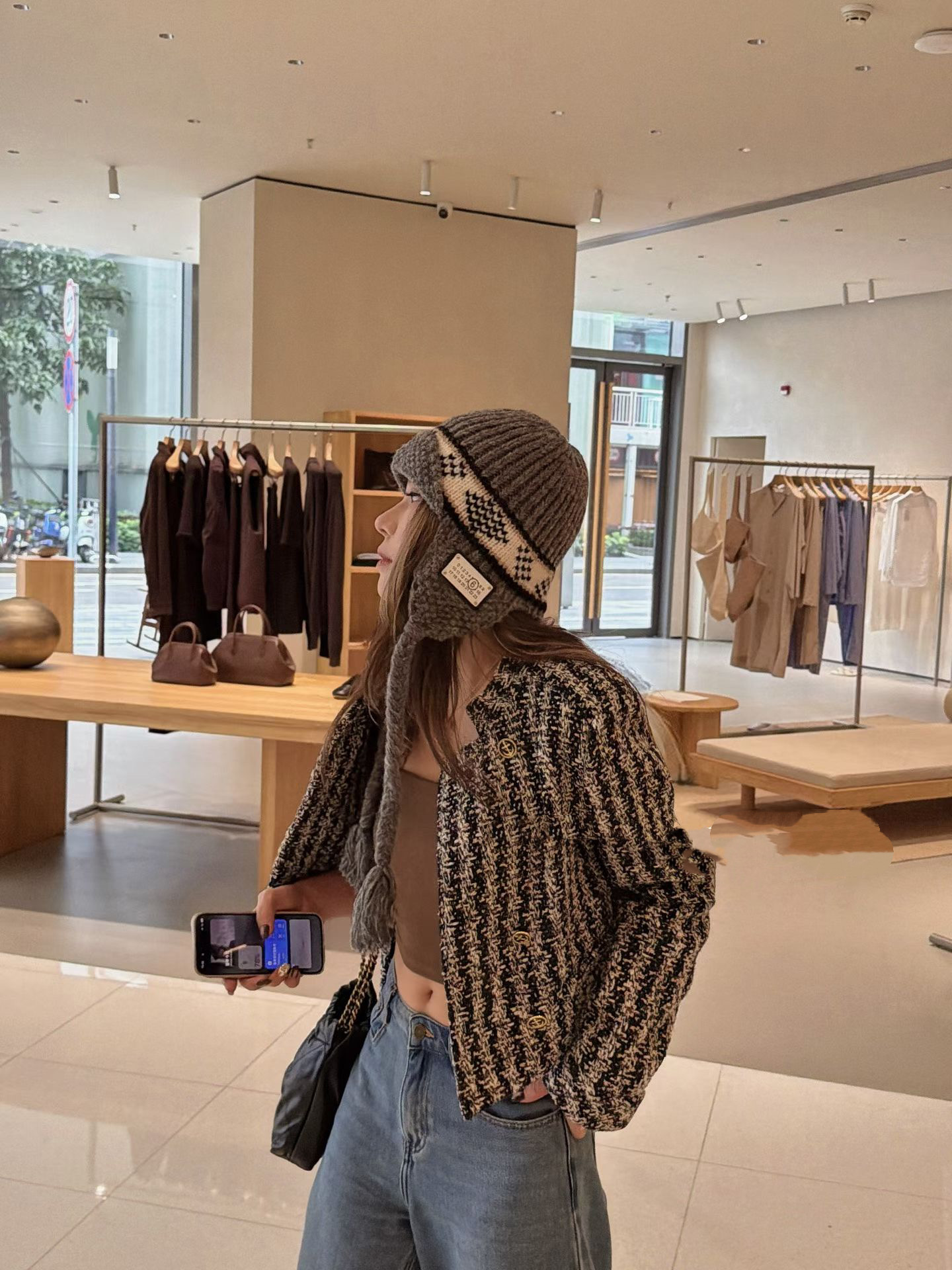마르지엘라 모자 79343 Maison Margiela Cap