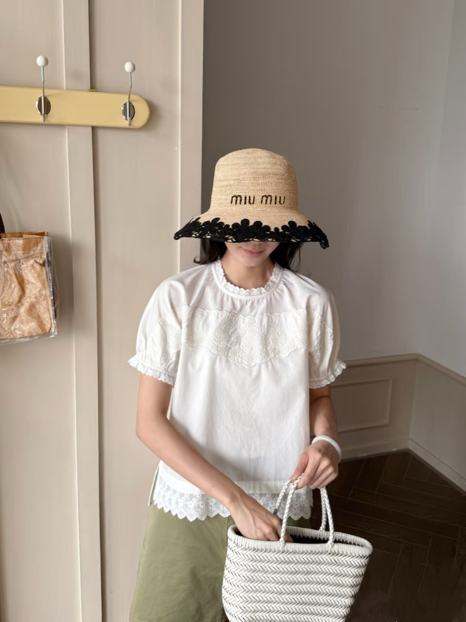 미우미우 모자 80749 Miu Miu Cap