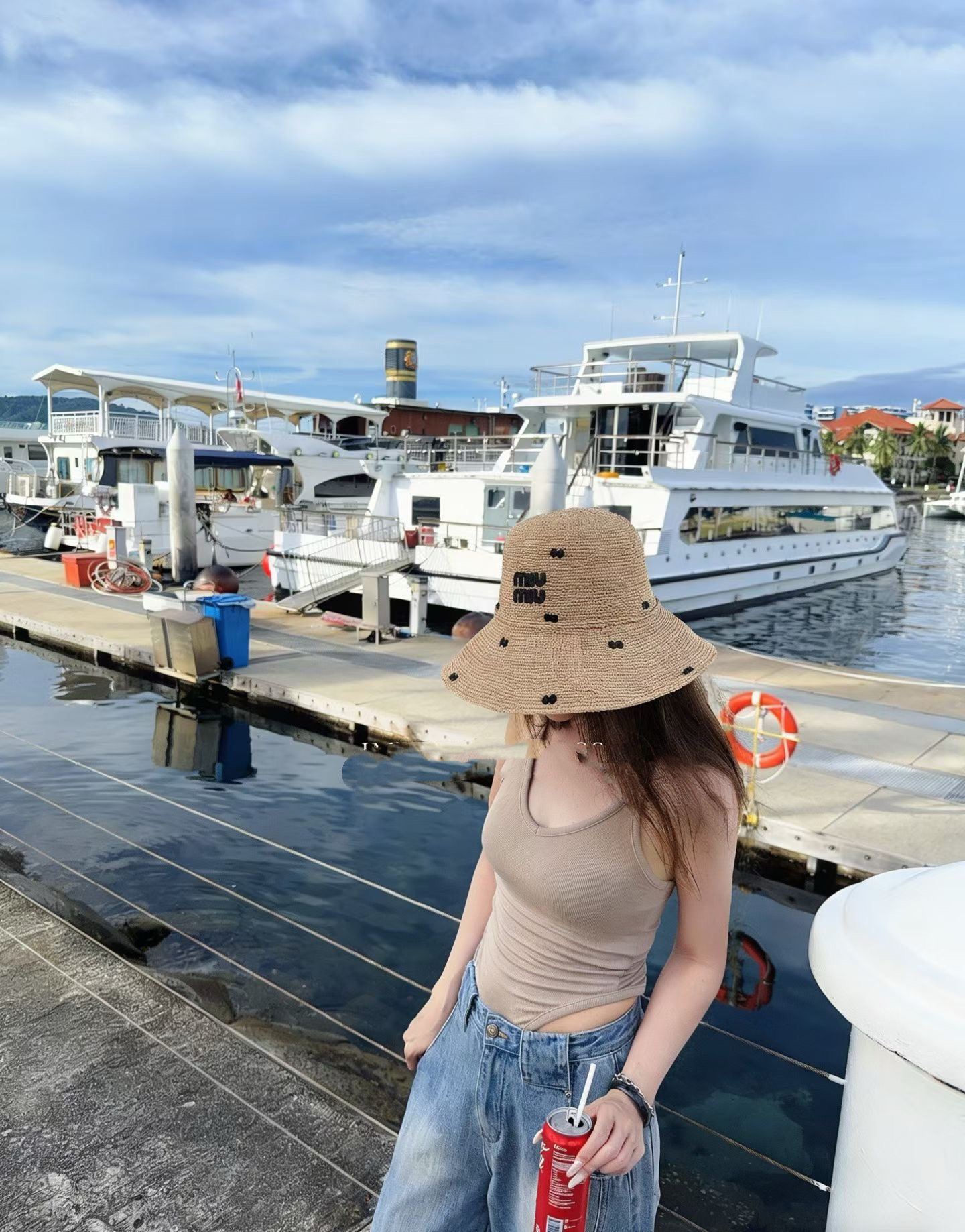 미우미우 모자 80776 Miu Miu Cap