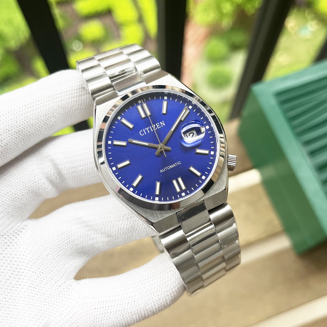 “High-End Men’s Wristwatch with Automatic Movement and Sapphire Crystal – 1050 Brand” - 图片 4