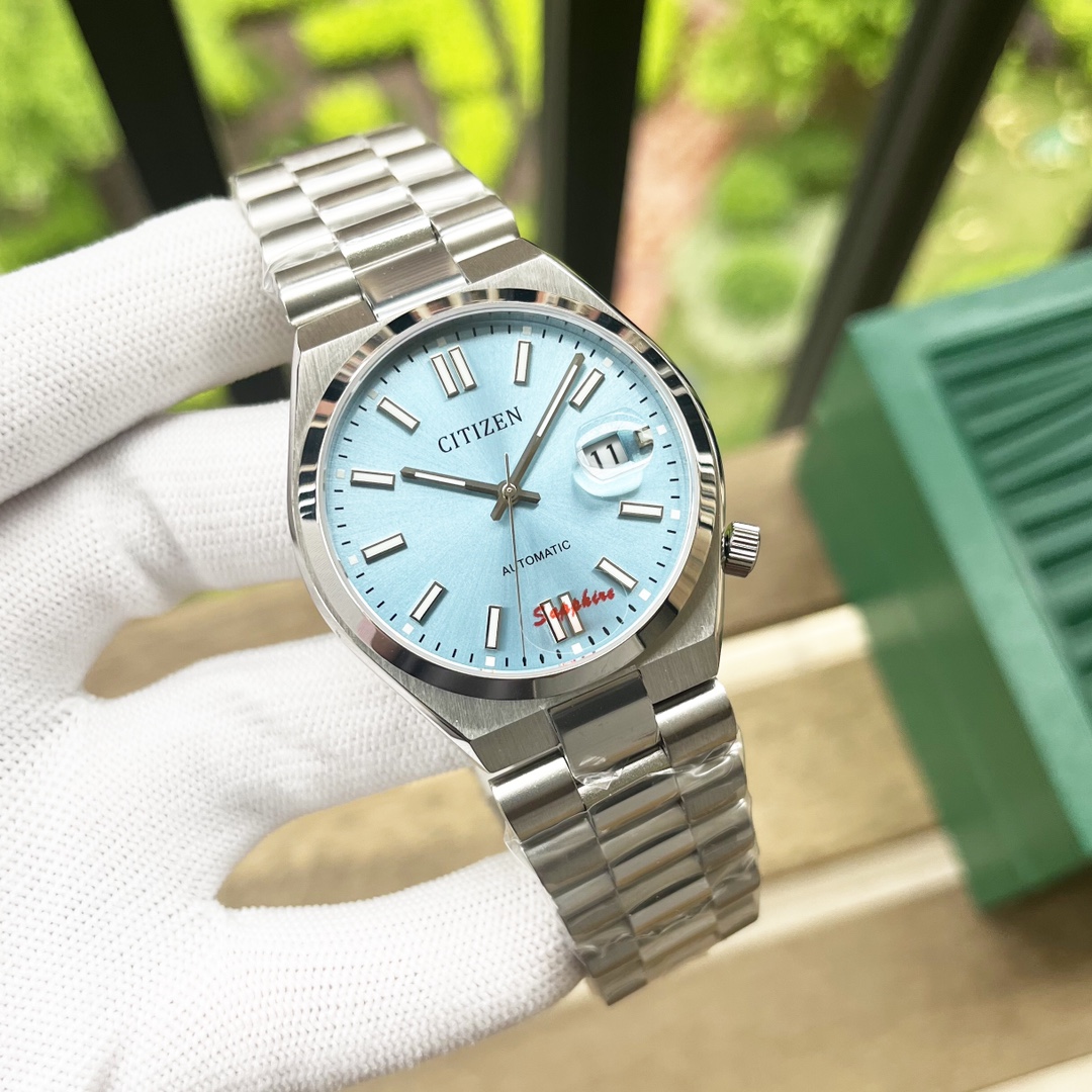 “High-End Men’s Wristwatch with Automatic Movement and Sapphire Crystal – 1050 Brand” - 图片 5