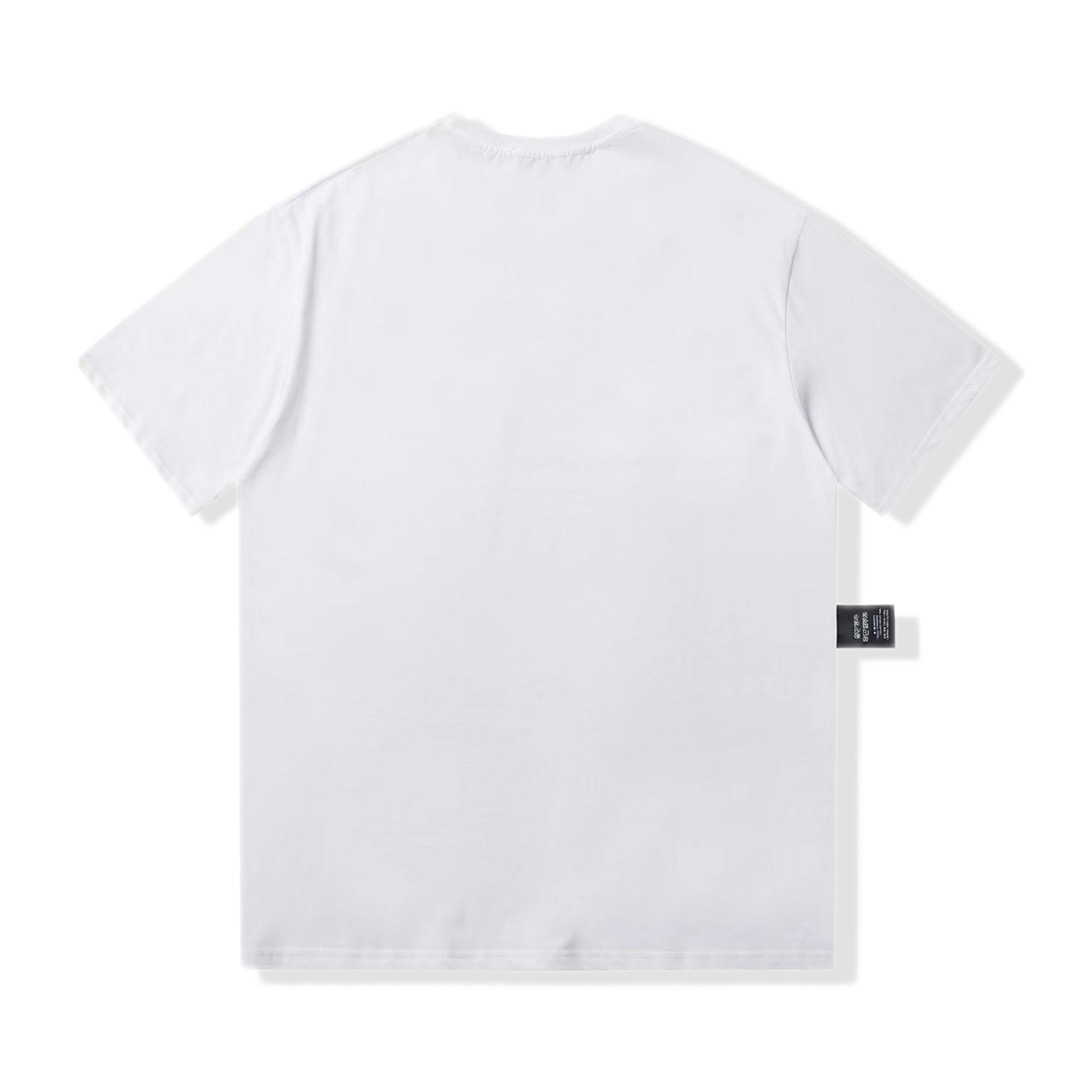 Balenciaga 官网品质BLCG/BALENCIAGA/巴黎世家联名Adidas前面 LOGO组合，双面正反穿搭刺绣短袖T恤#