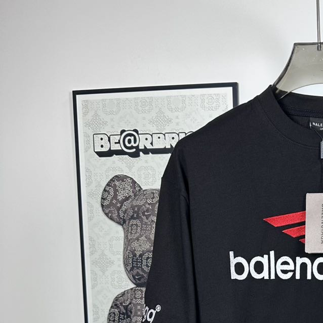 Balenciaga BALENCI*GA巴黎世家 大M 3M标字母LOGO刺绣短袖T恤