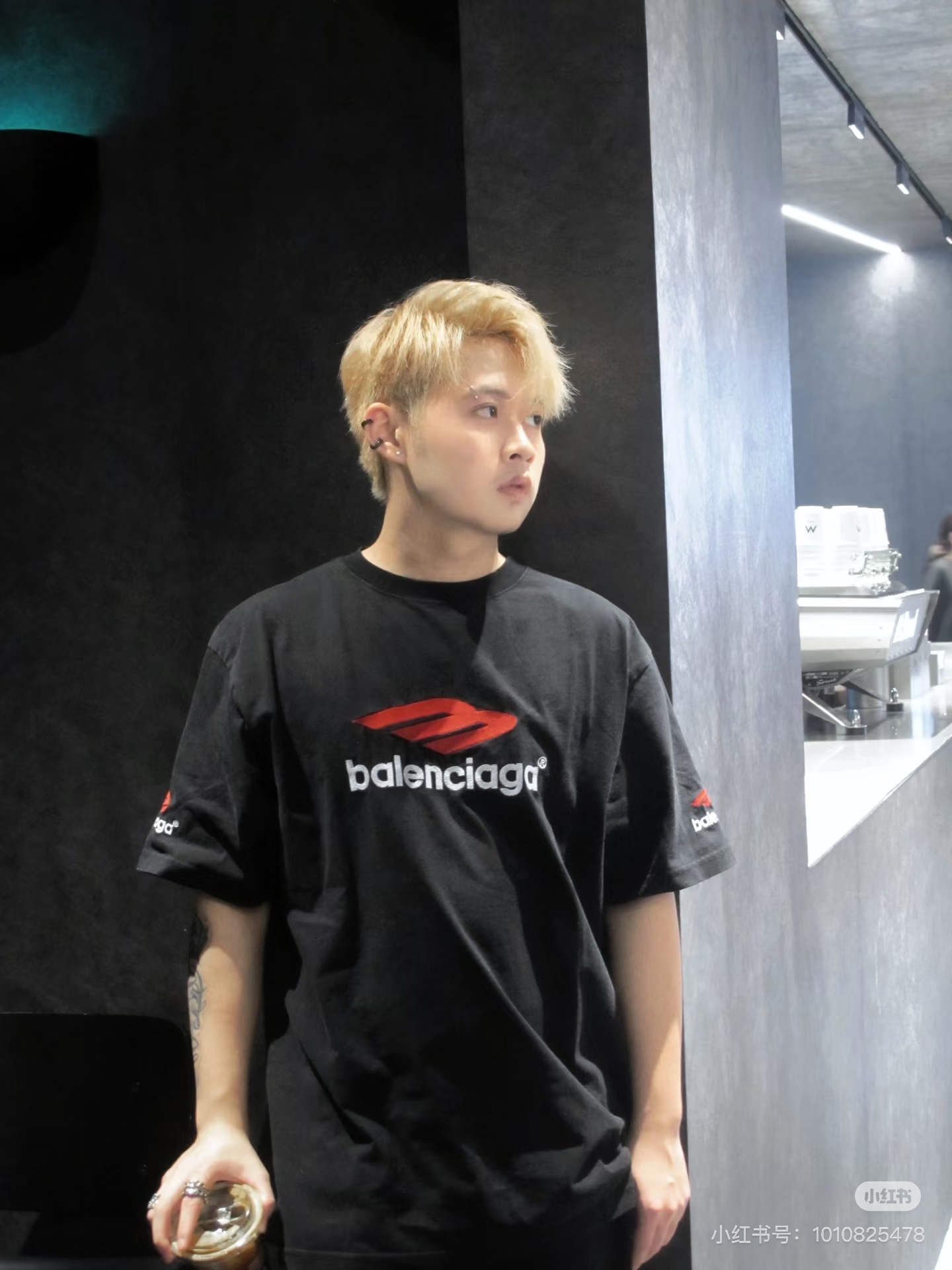 Balenciaga BALENCI*GA巴黎世家 大M 3M标字母LOGO刺绣短袖T恤