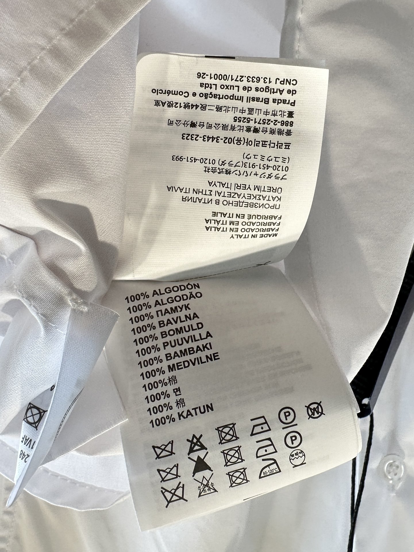 🛒 25早春新款上新！Pr 手工定制水晶钻领装饰高级感衬衫，气质衬托肤色巨显白～领口重磅水晶钻和珠片钉珠