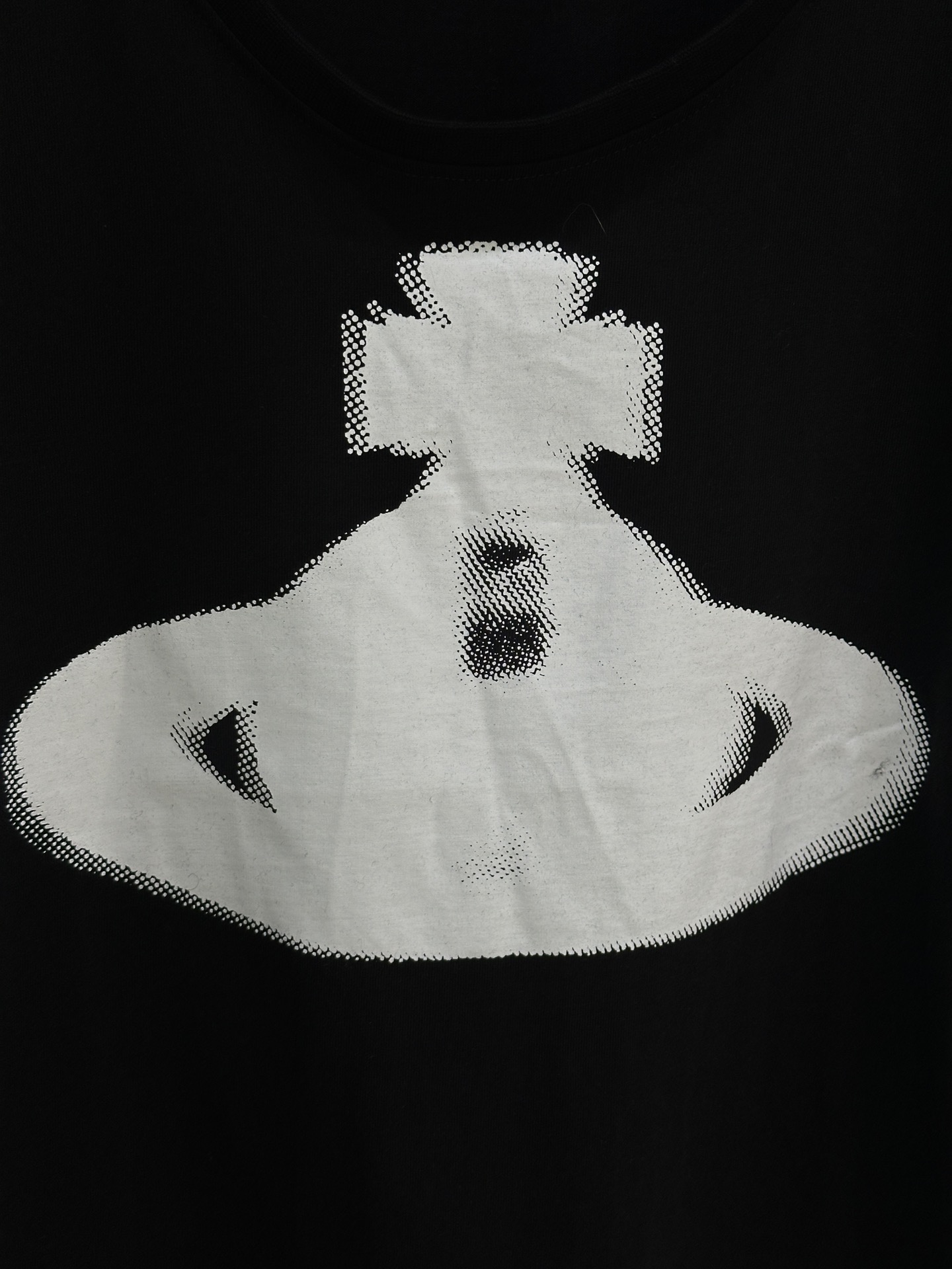 High Quality Women’s Clothes: Saturn T-shirt in White and Black, Spring/Summer Collection - 图片 6