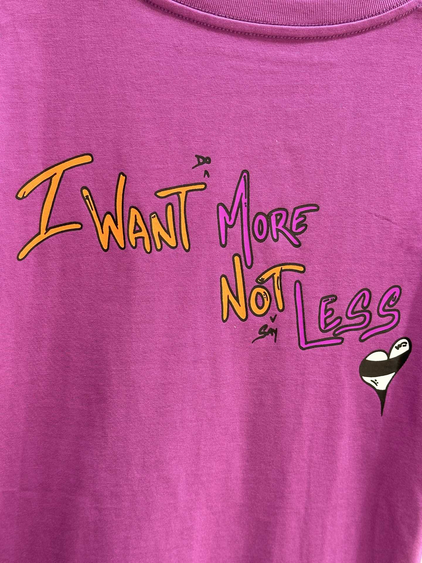 New High-End Female Dress Package: Crocson Mattyboy Purple T-shirt with Doodle Skirt - 图片 6