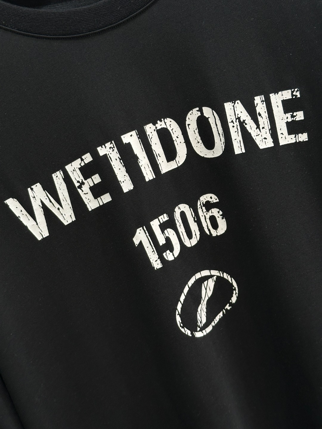 We11done SS21 Women’s Cotton T-shirts: Retro Design, Loose Fit, Unisex, Various Sizes - 图片 5