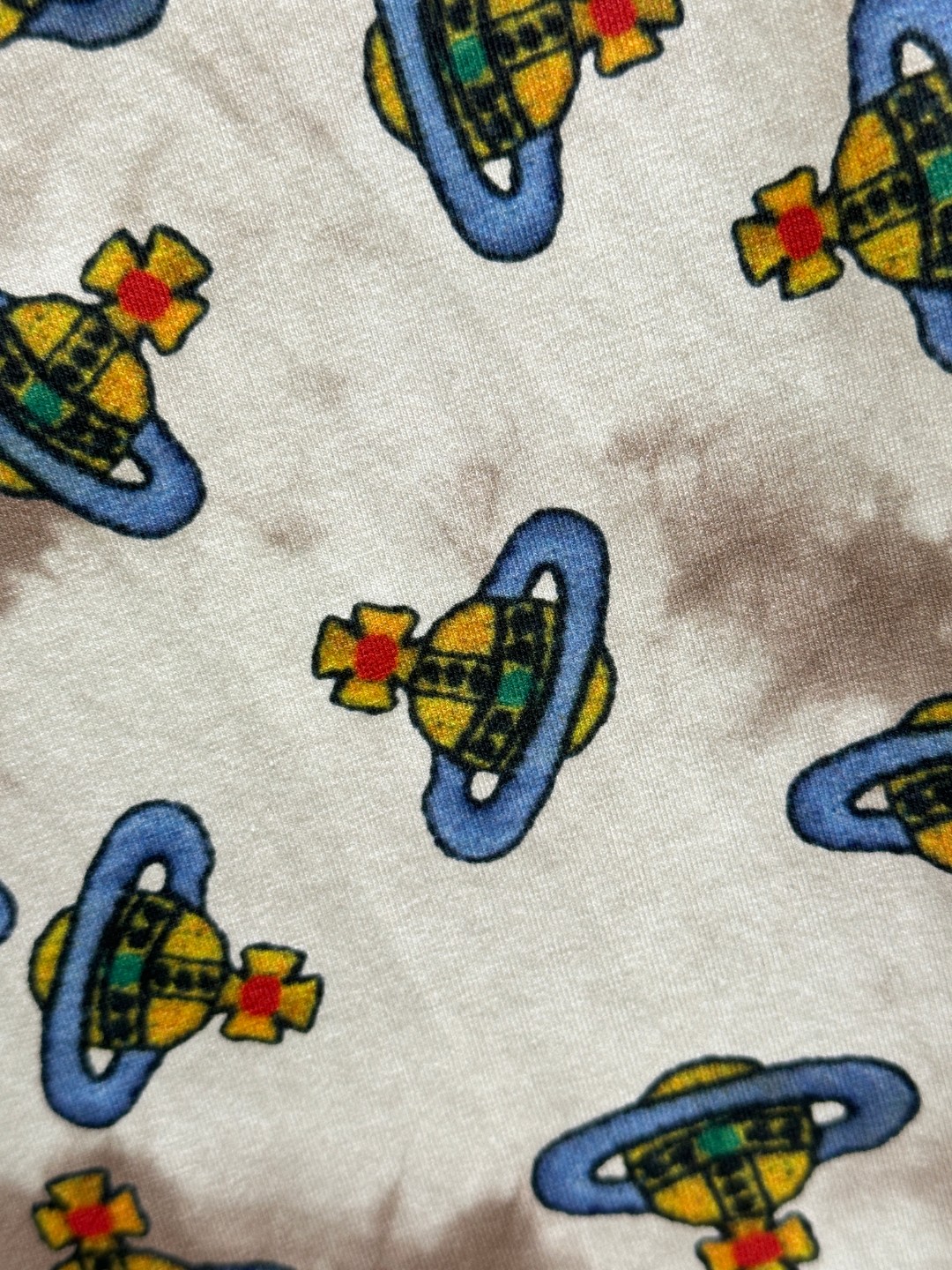 High-Quality Women’s Clothes: Queen’s Irregular Planet Short Sleeves, Spring/Summer 25 SS Collection - 图片 6