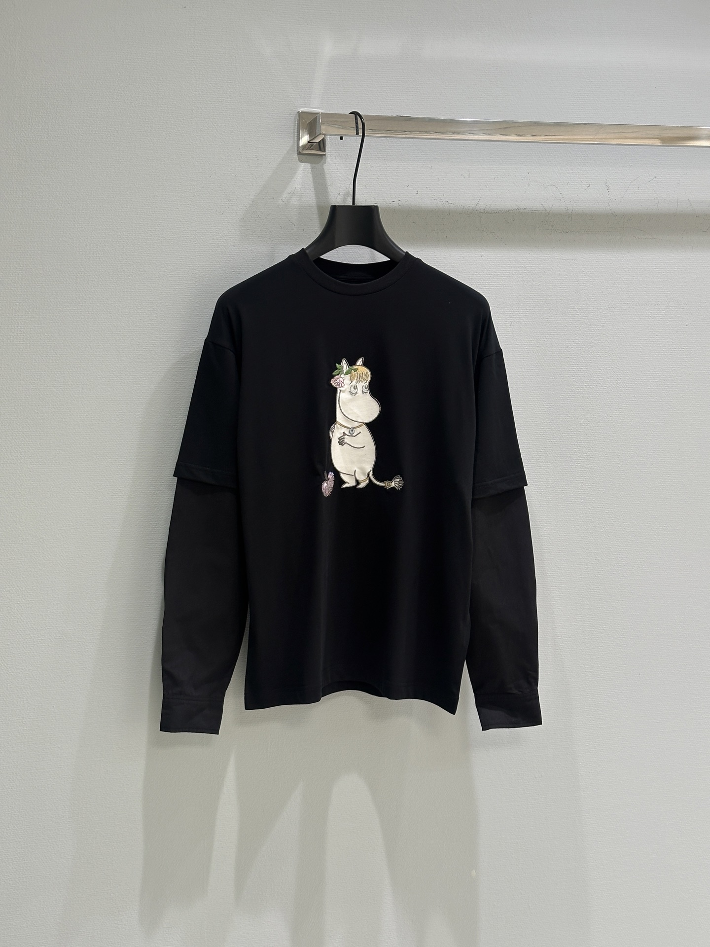 Acne Studio x Moomi Joint Fake Two Shirt for Early Autumn 25SS Release