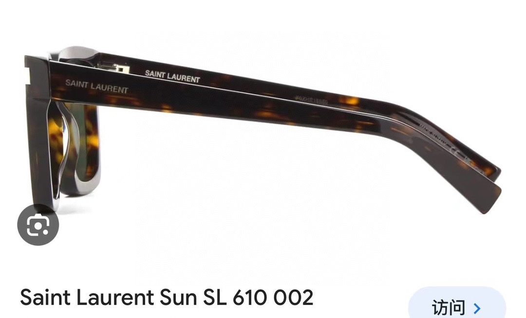  SAINT LAUREN*YSL
MODEL：SL610
SIZE：59口14-145

