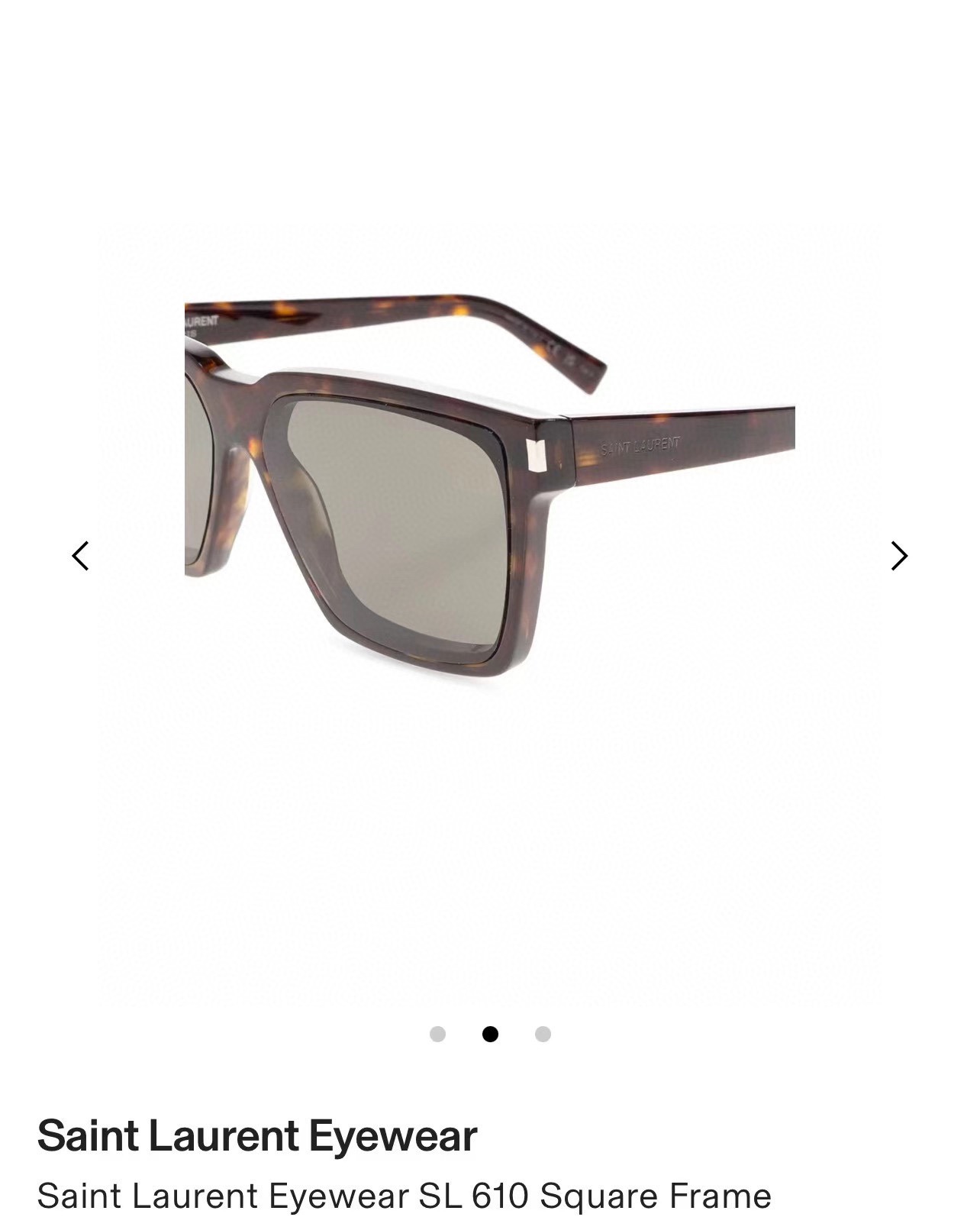  SAINT LAUREN*YSL
MODEL：SL610
SIZE：59口14-145

