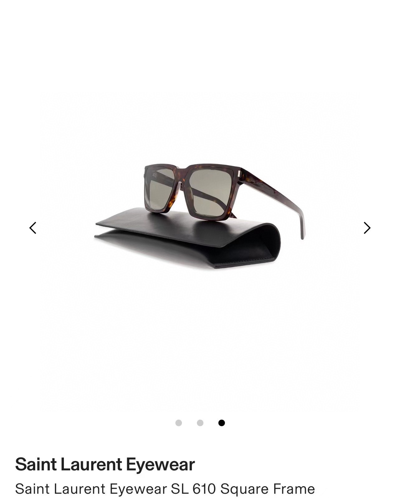  SAINT LAUREN*YSL
MODEL：SL610
SIZE：59口14-145


