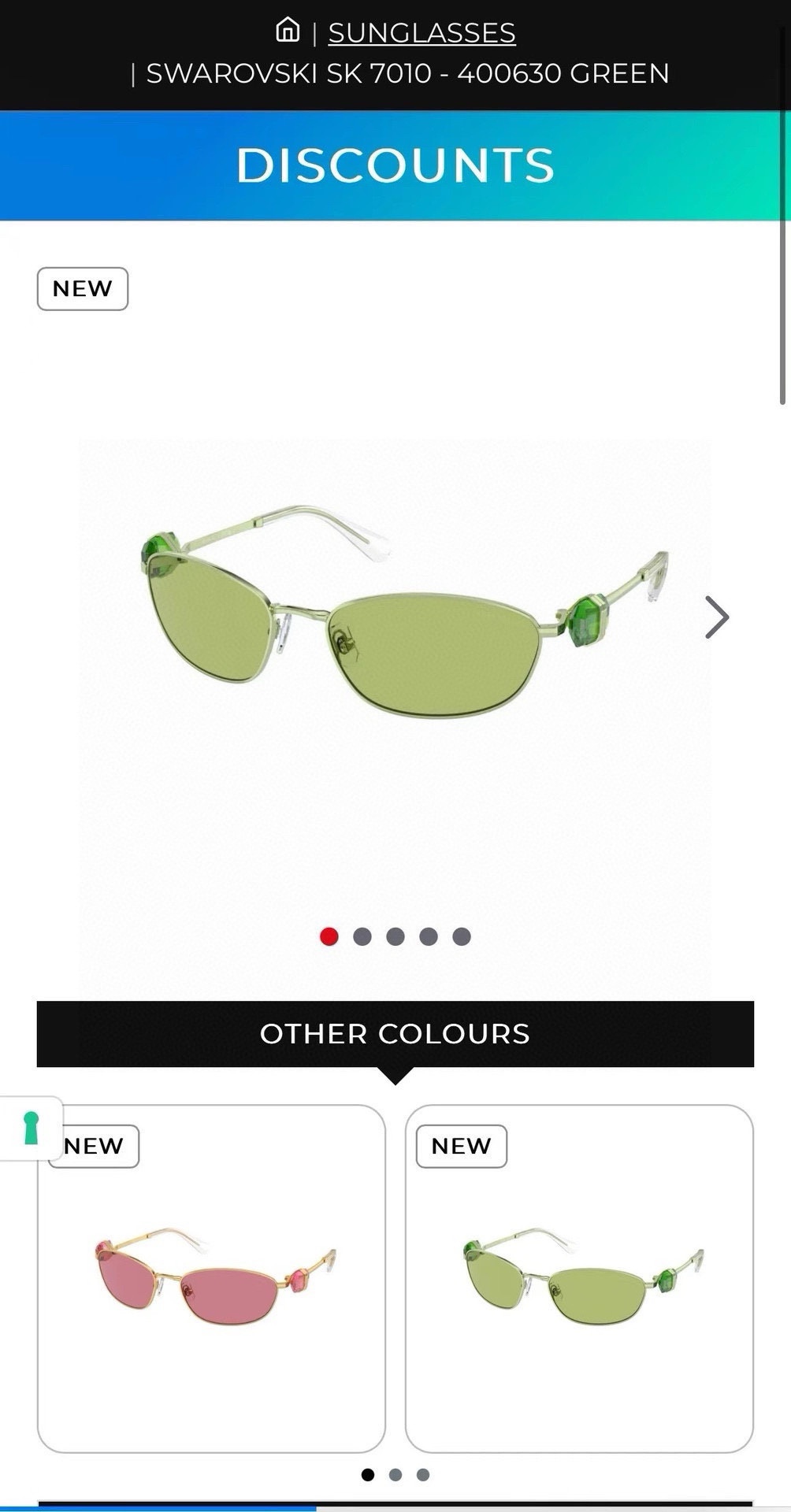 SWAROVSK*MODEL：SK 7010SIZE：58口21-130