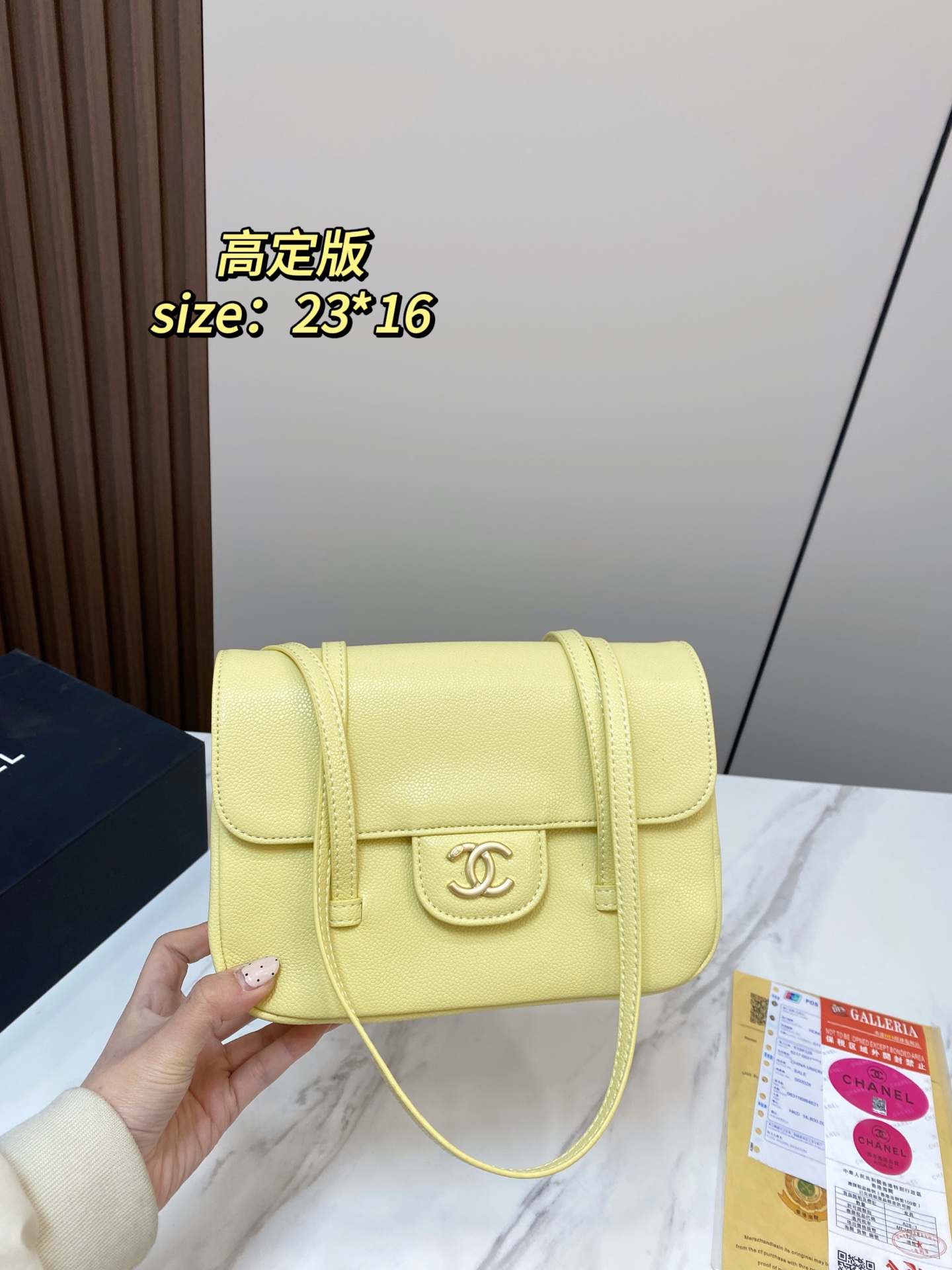 🅿️270 With Folding Box | Size 23x16 | Chanel 26p, Preppy Coco Underarm Bag, Pebbled Cowhide + Classic Double C Metal Buckle, Simple, Exquisite And Recognizable5644