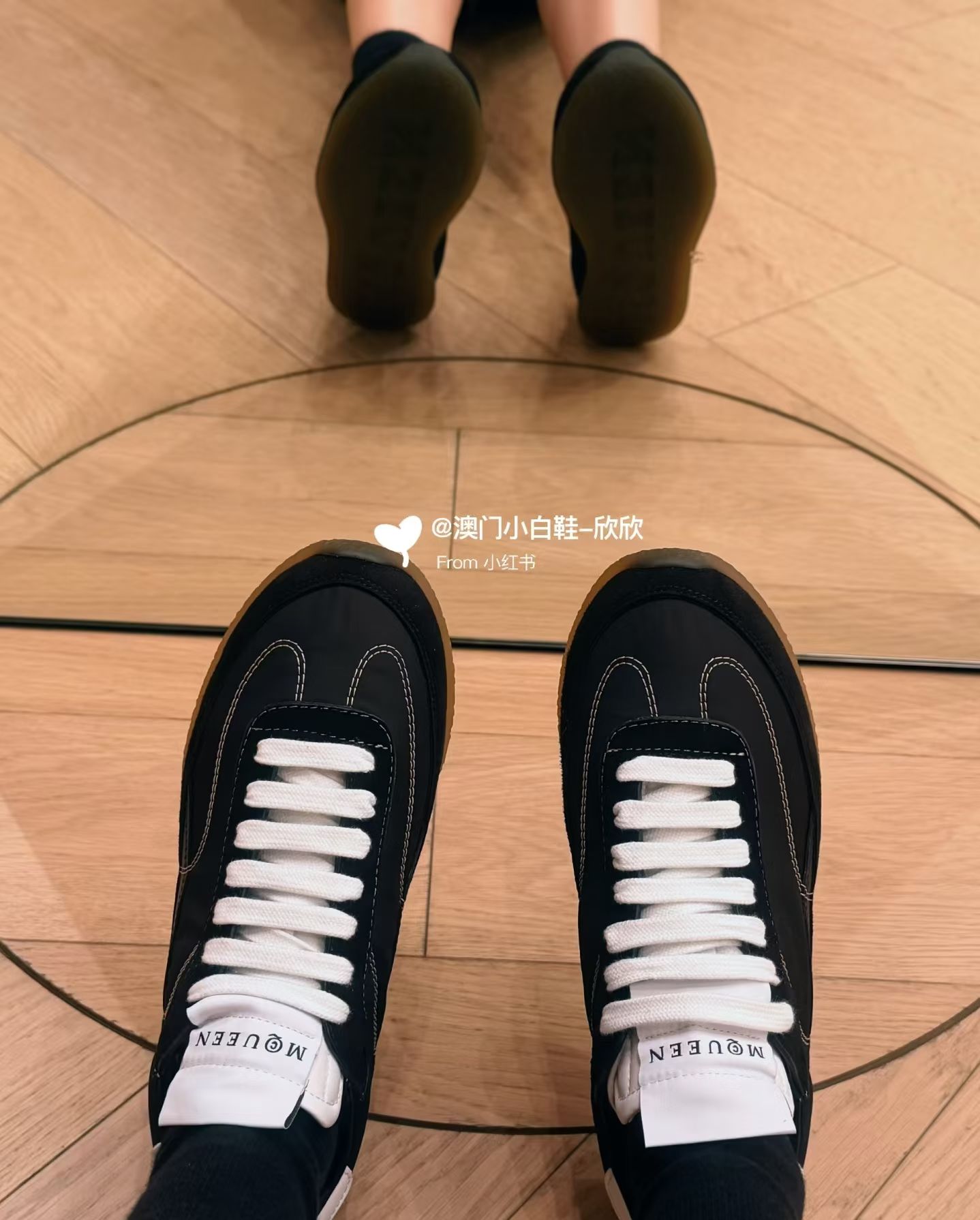 NO:711178,Upper foot picture, casual shoes/sports shoes, sneakers19860909上脚图,休闲鞋/运动鞋,sneakers,Women's Shoes
