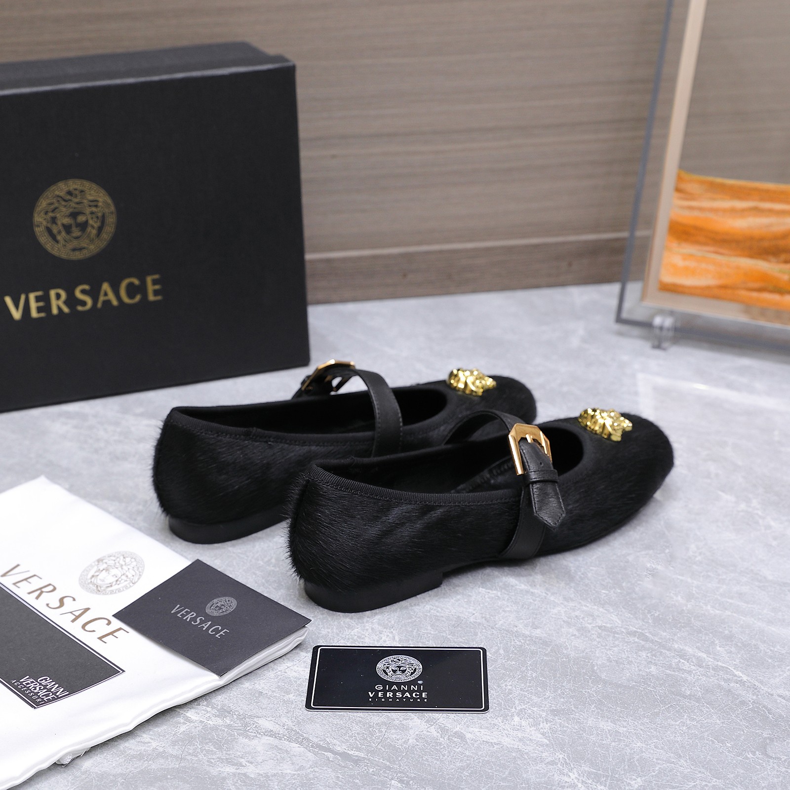 Балетки Versace
