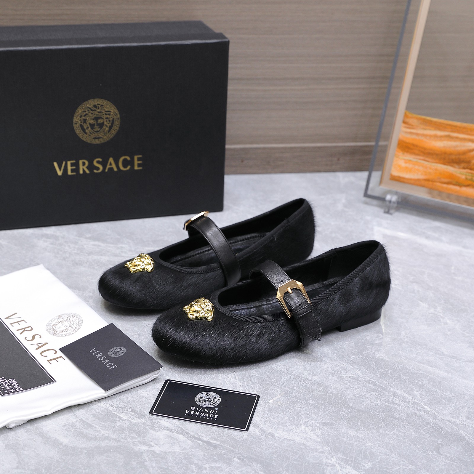 Балетки Versace