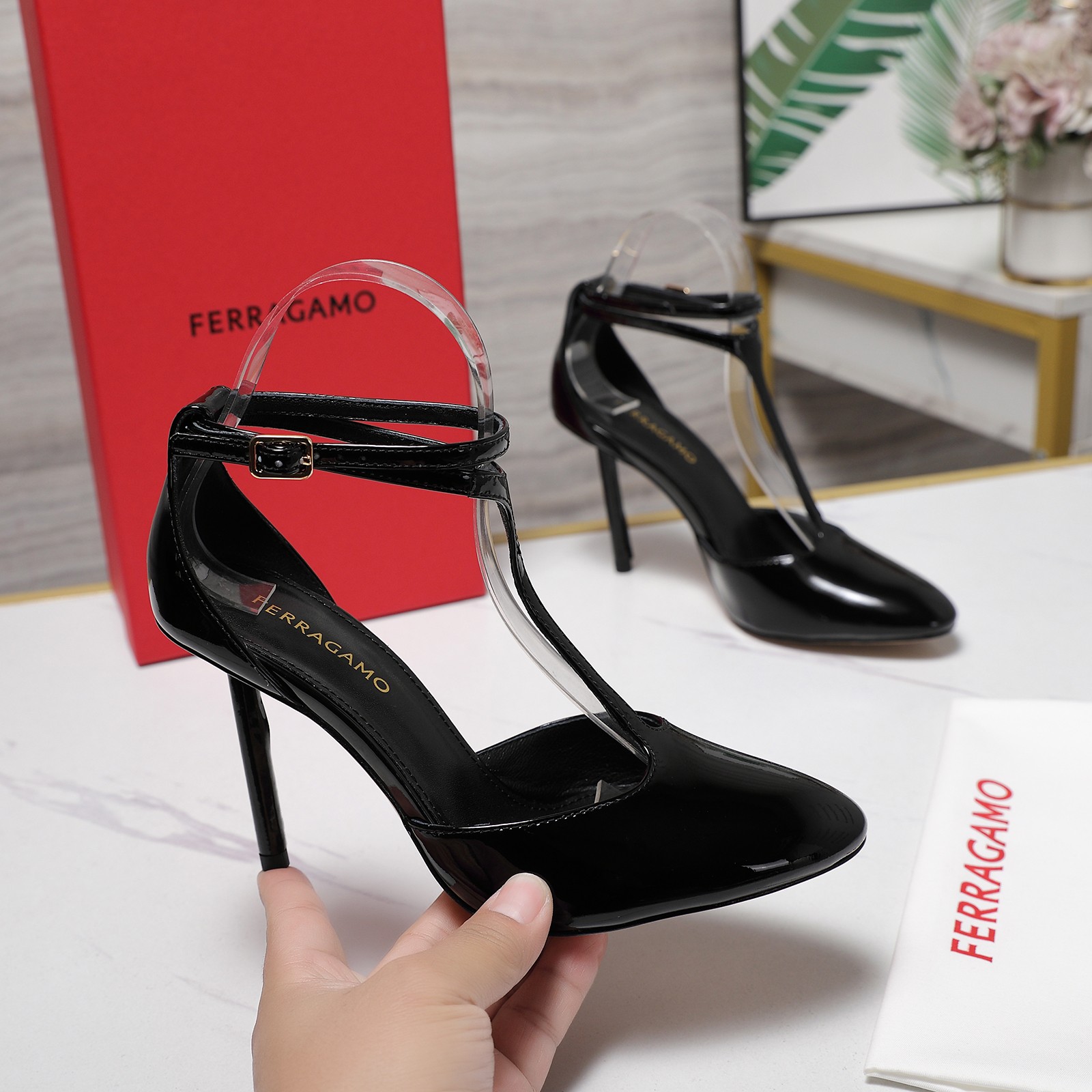 Ferragamo women's shoes FERRAGAMO 26 ！ ！ （ z 、 、 、 、 ） — photo 4
