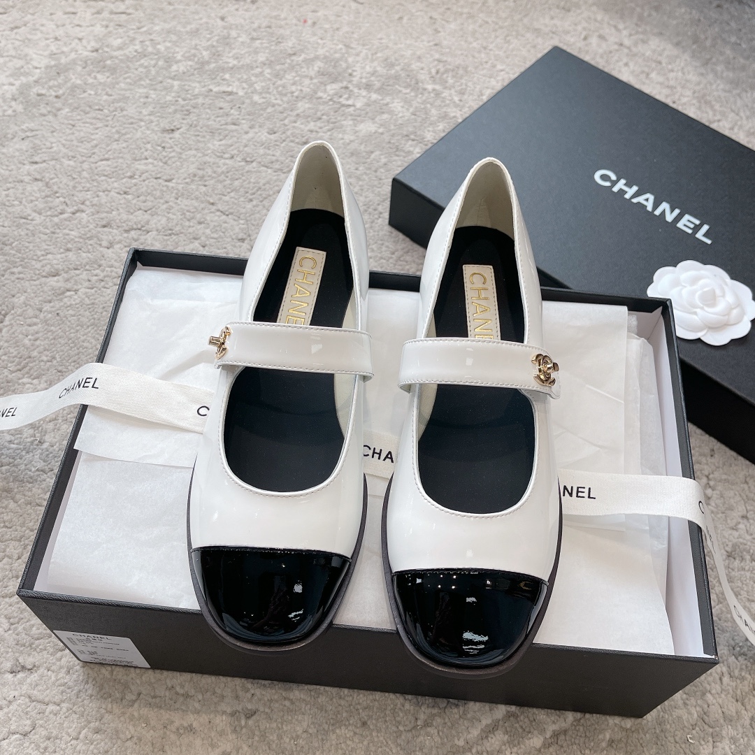 CHANEL Mary Jane лялькавыя туфлі｜лімітаваная версія｜матэрыялы арыгінальнага канала на заказ｜99.99% дакладнасць