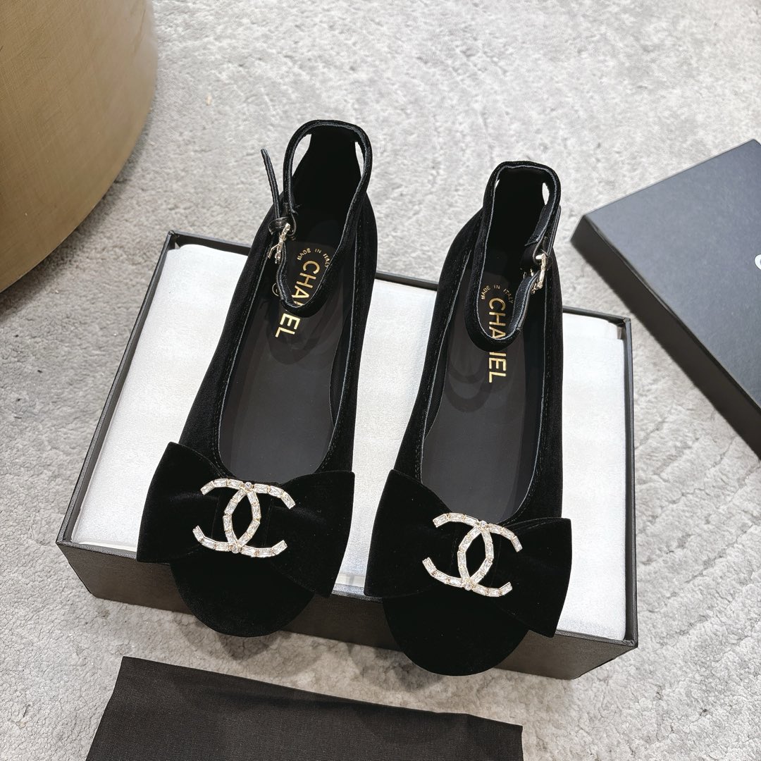 CHANEL Mary Jane лялькавыя туфлі｜лімітаваная версія｜кастомізацыя з матэрыялаў арыгінальнага канала｜99.99% дакладнасць