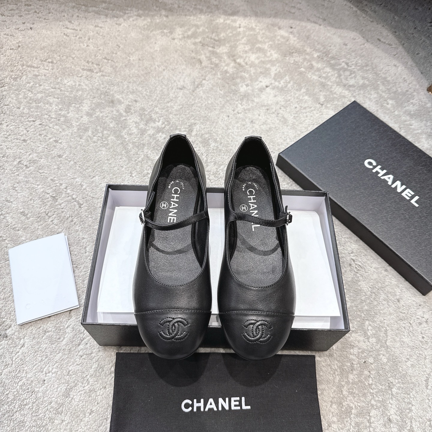 CHANEL Mary Jane лялькавыя туфлі｜лімітаваная версія｜кастомізацыя з матэрыялаў арыгінальнага канала｜99.99% дакладнасць