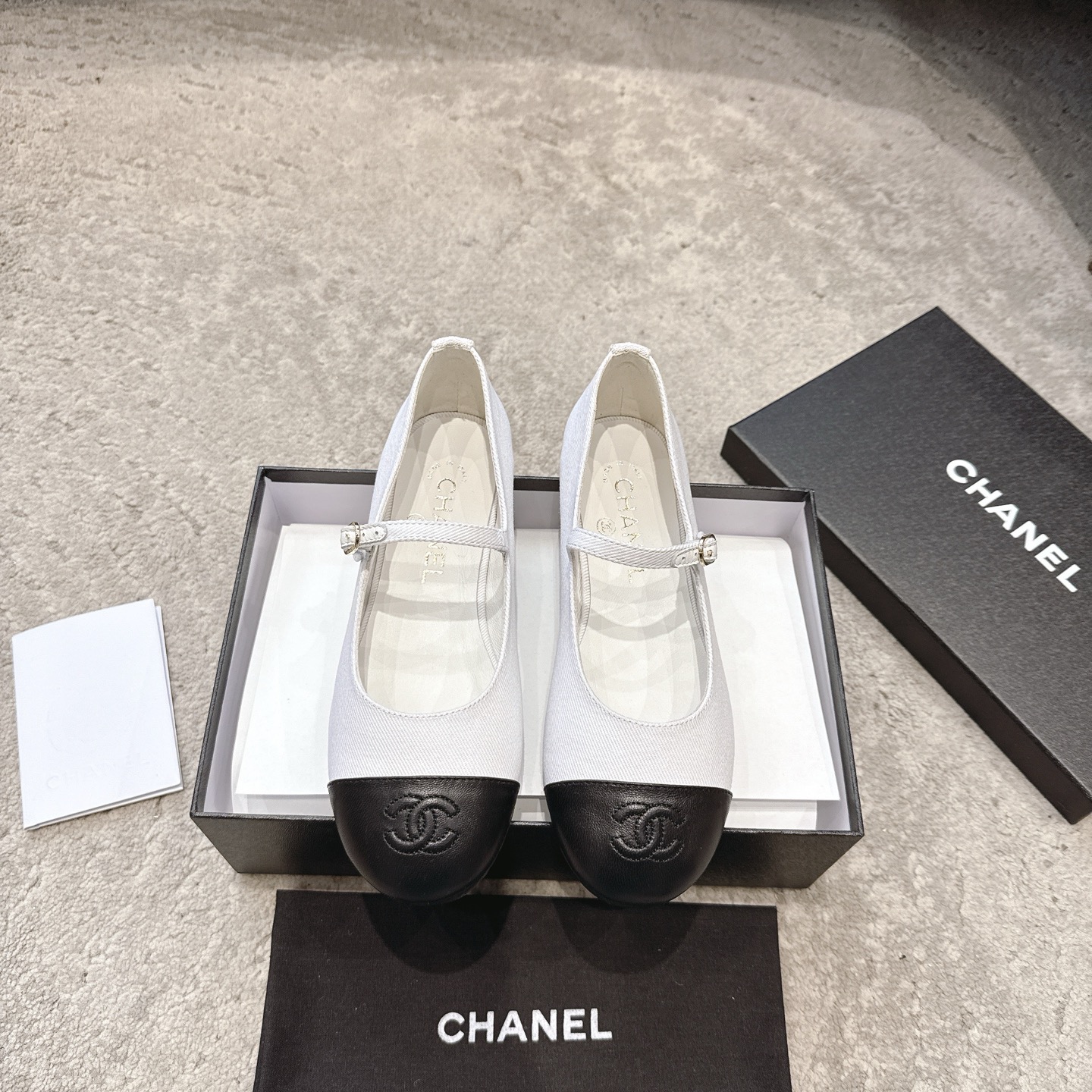 CHANEL Mary Jane лялькавыя туфлі｜лімітаваная версія｜кастомізацыя з матэрыялаў арыгінальнага канала｜99.99% дакладнасць