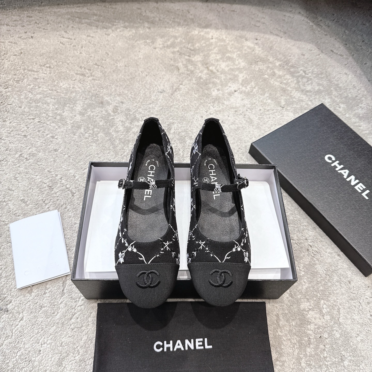 CHANEL Mary Jane лялькавыя туфлі｜лімітаваная версія｜кастомізацыя з матэрыялаў арыгінальнага канала｜99.99% дакладнасць аднаўлення