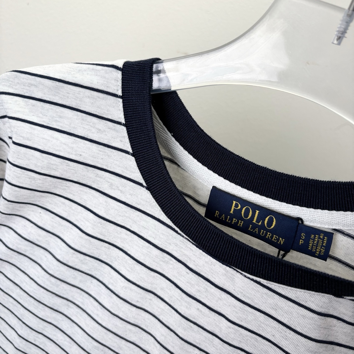 Ralph Lauren P322 Women’s T-shirts: Old Money Style with Horse Embroidery - 图片 8