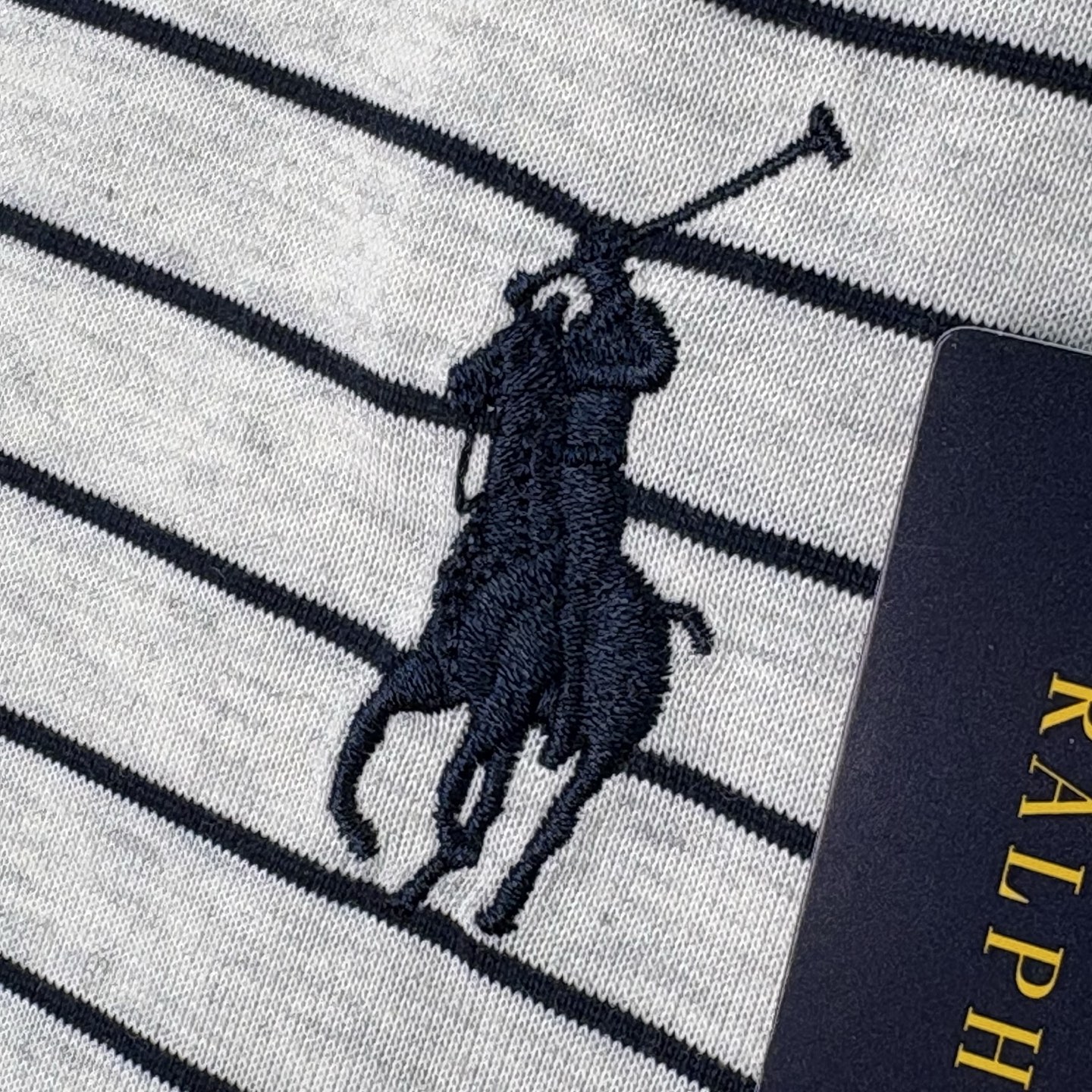 Ralph Lauren P322 Women’s T-shirts: Old Money Style with Horse Embroidery - 图片 7