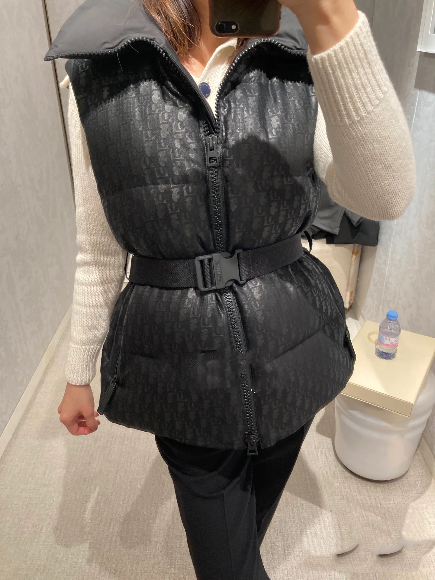 Acquista la migliore replica di alta qualità
 Dior Abbigliamento Gilet Replica moda designer
 Nero Stampa Cotone