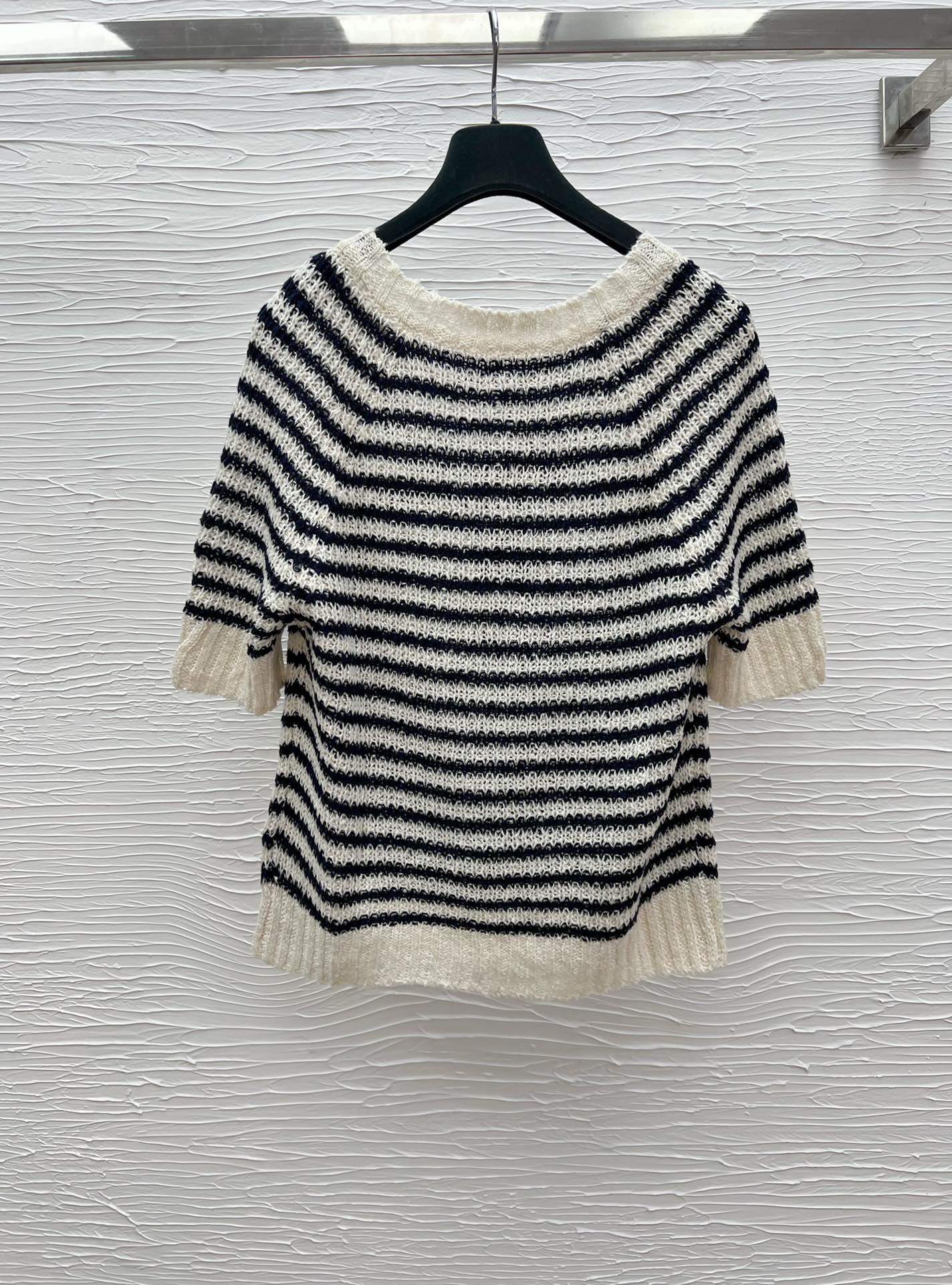 Dior Women's Striped Knit Top with Star Embroidery - Spring Collection 8 i1741684027 4751 5