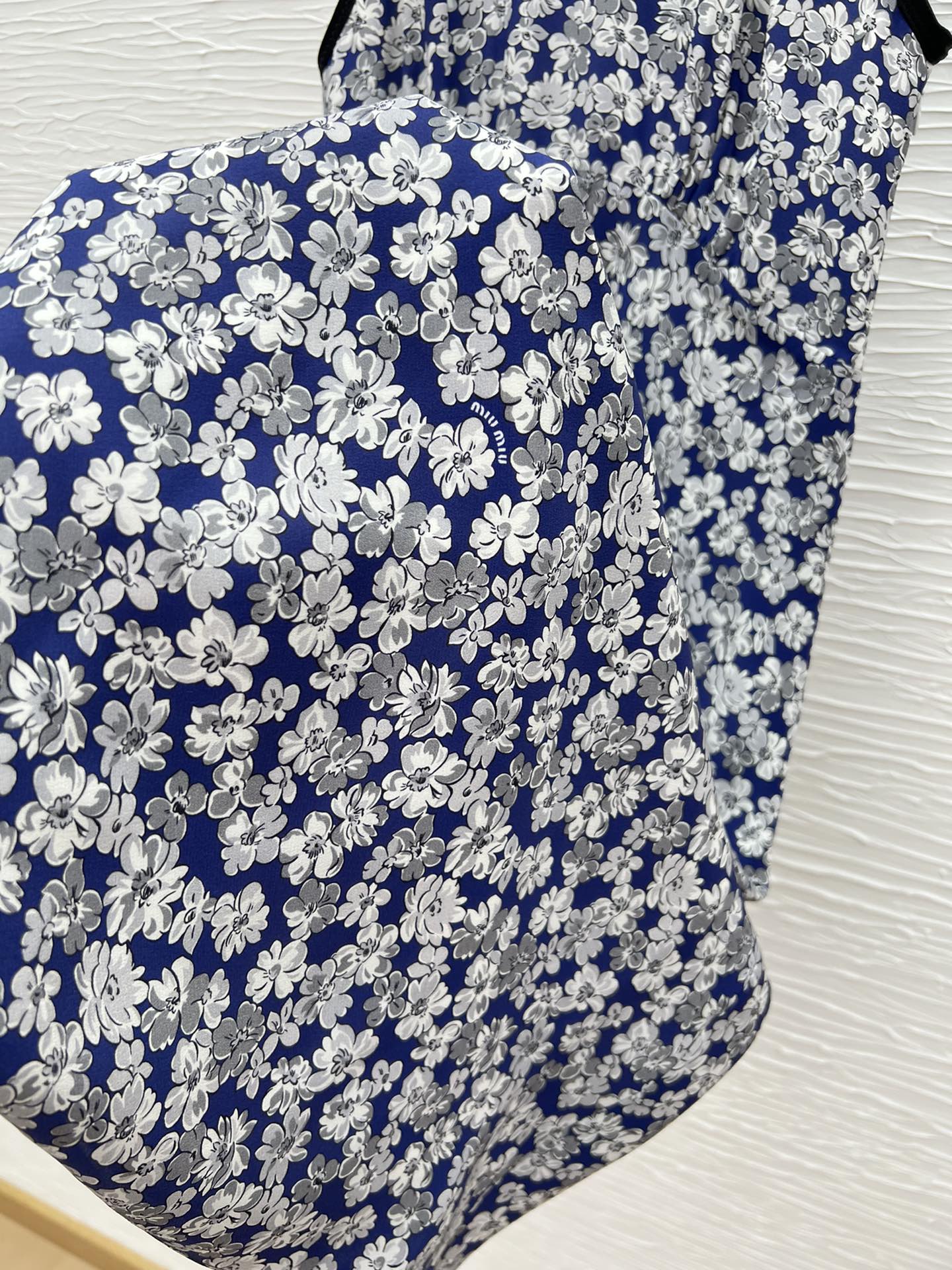 Miu Miu Floral Print Silk Camisole Dress - Blue Floral, Elegant & Romantic 9 i1744531953 9275 1