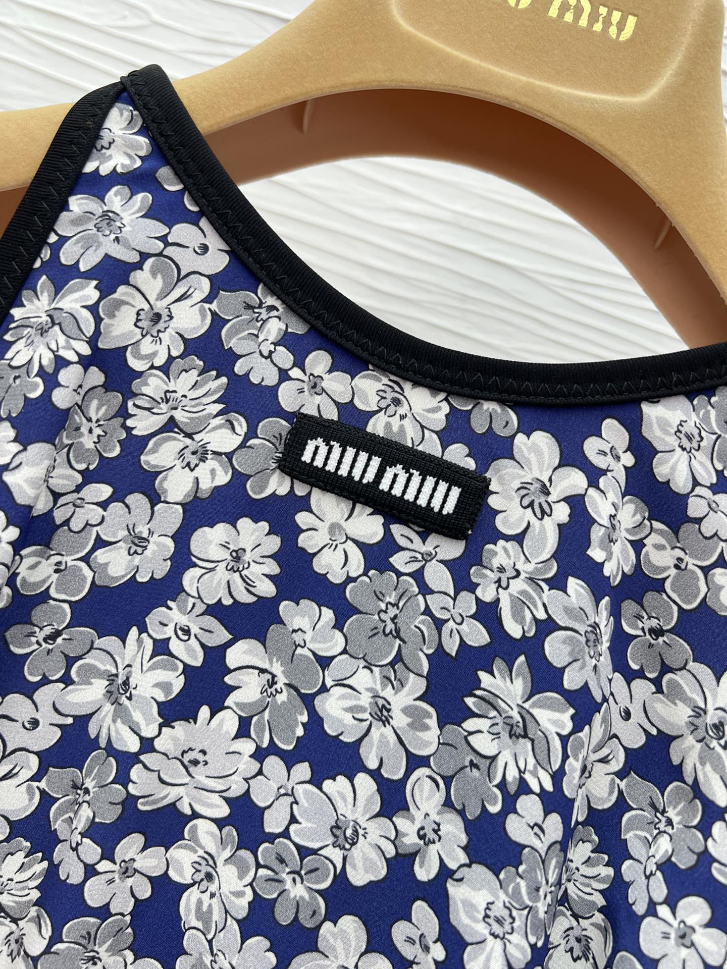 Miu Miu Floral Print Silk Camisole Dress - Blue Floral, Elegant & Romantic 8 i1744531954 1701 4