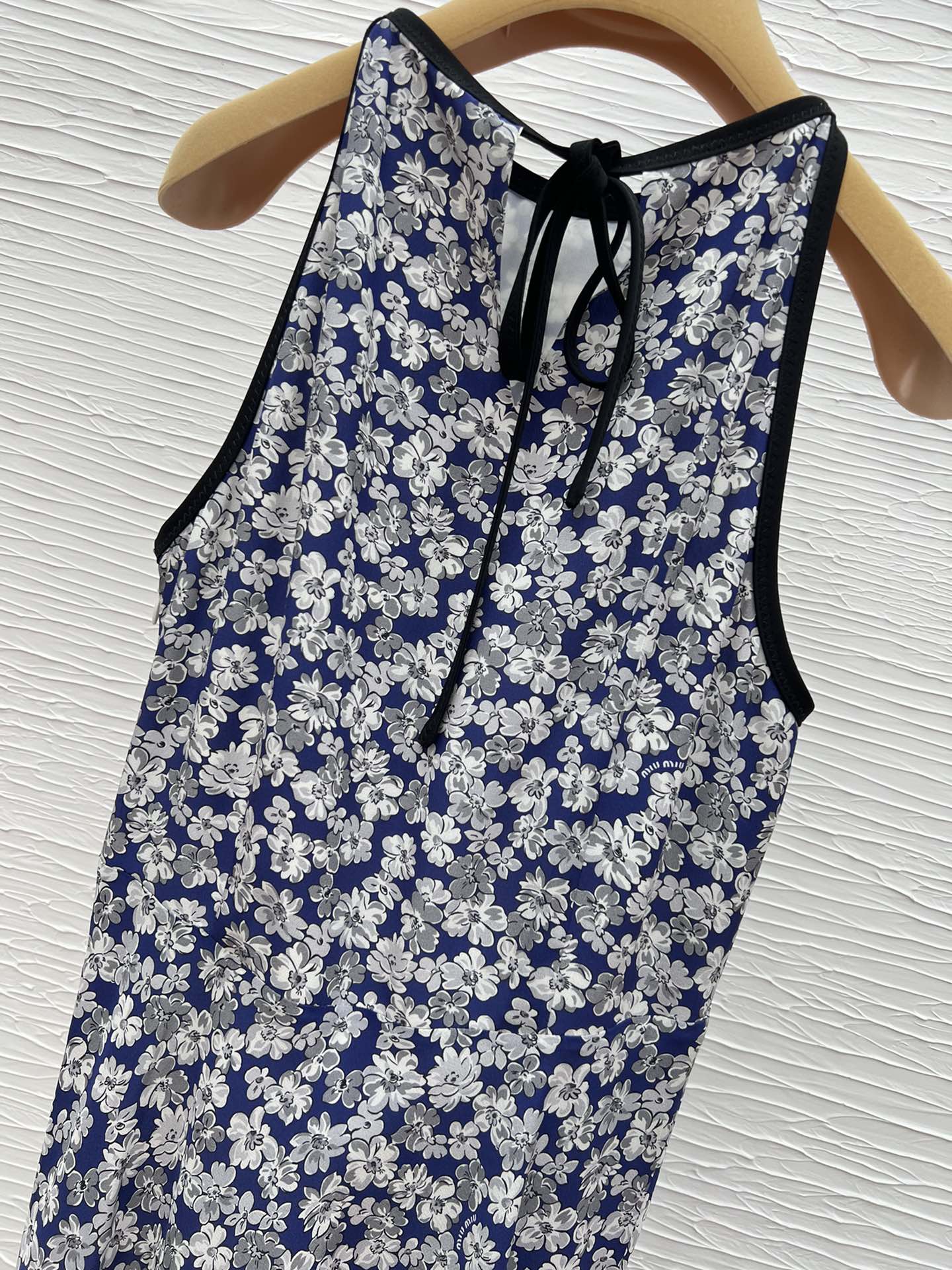 Miu Miu Floral Print Silk Camisole Dress - Blue Floral, Elegant & Romantic 10 i1744531954 6600 3