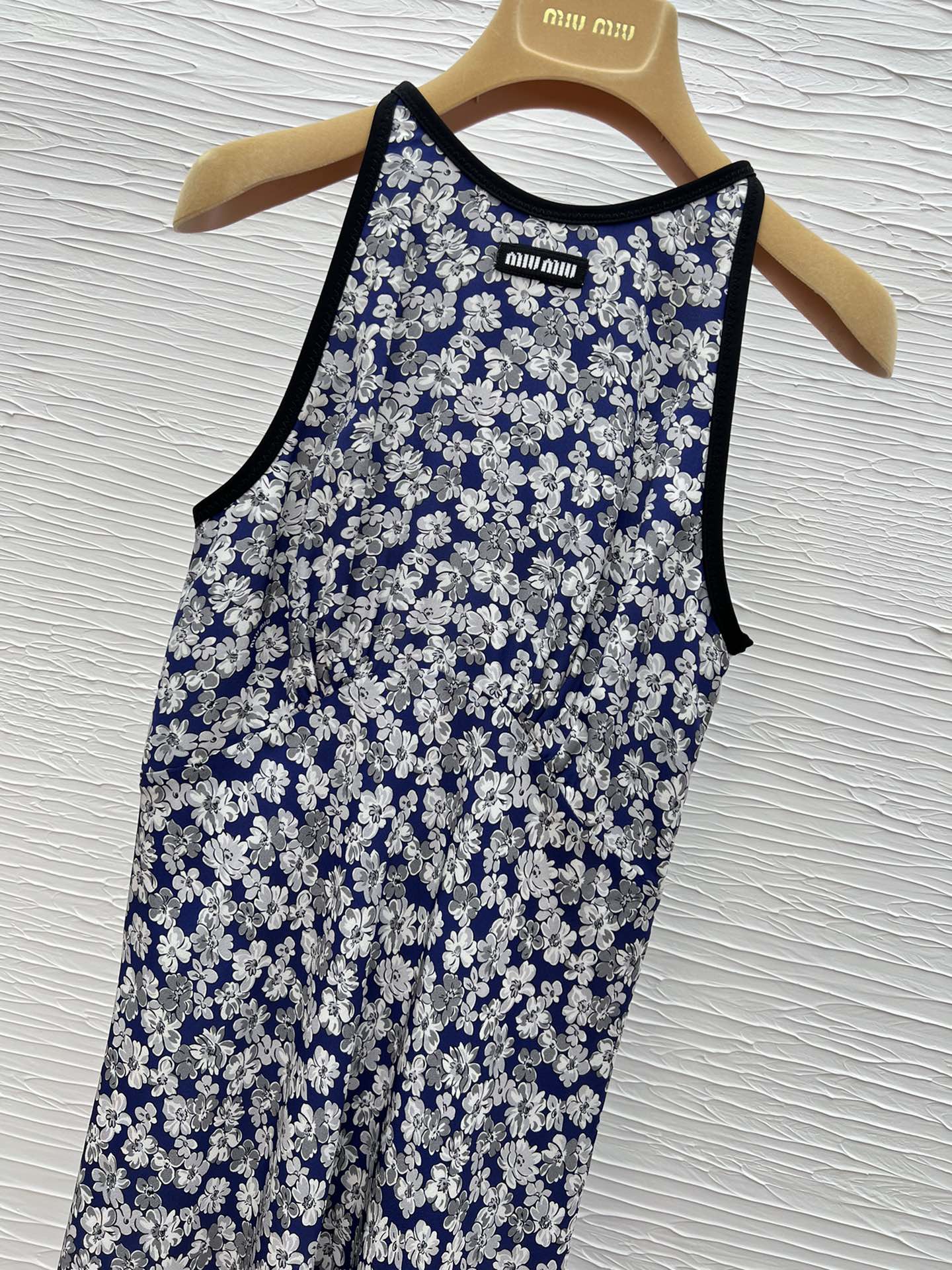 Miu Miu Floral Print Silk Camisole Dress - Blue Floral, Elegant & Romantic 6 i1744531954 9970 7