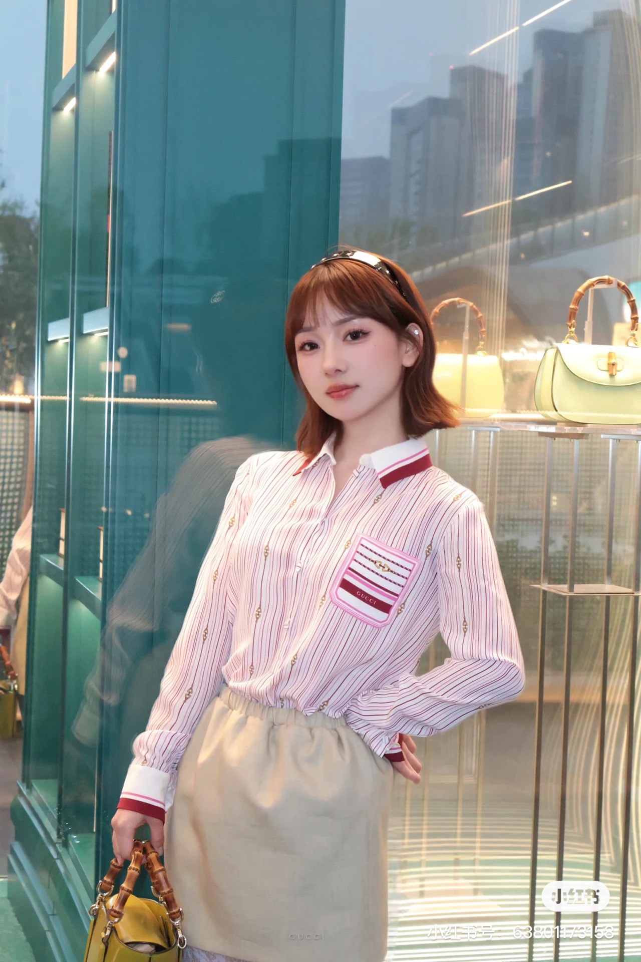 Elegant Women's Silk Shirt and Skirt Set - Spring/Summer Collection 5 i1746948499 1847 7