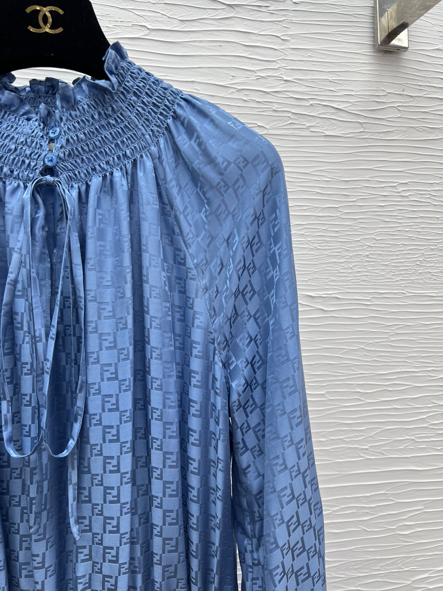 FD25 Silk Jacquard Dress - Elegant Slim Fit, Three Sizes Available 9 i1750240674 3644 6