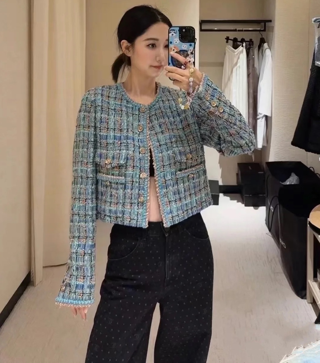 Chanel Inspired Tweed Jacket, Early Autumn Collection - Classic H Fit 4 i1750839578 2728 5
