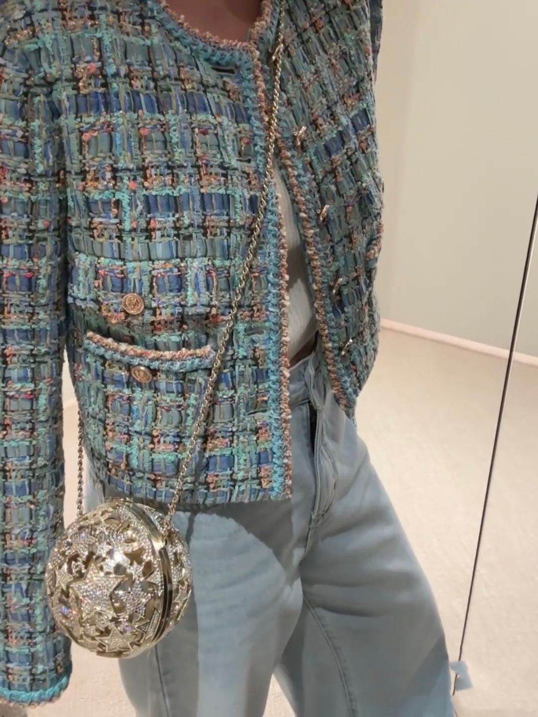 Chanel Inspired Tweed Jacket, Early Autumn Collection - Classic H Fit 5 i1750839578 5113 0