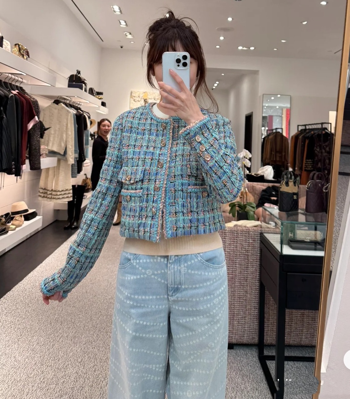 Chanel Inspired Tweed Jacket, Early Autumn Collection - Classic H Fit 9 i1750839578 8981 7