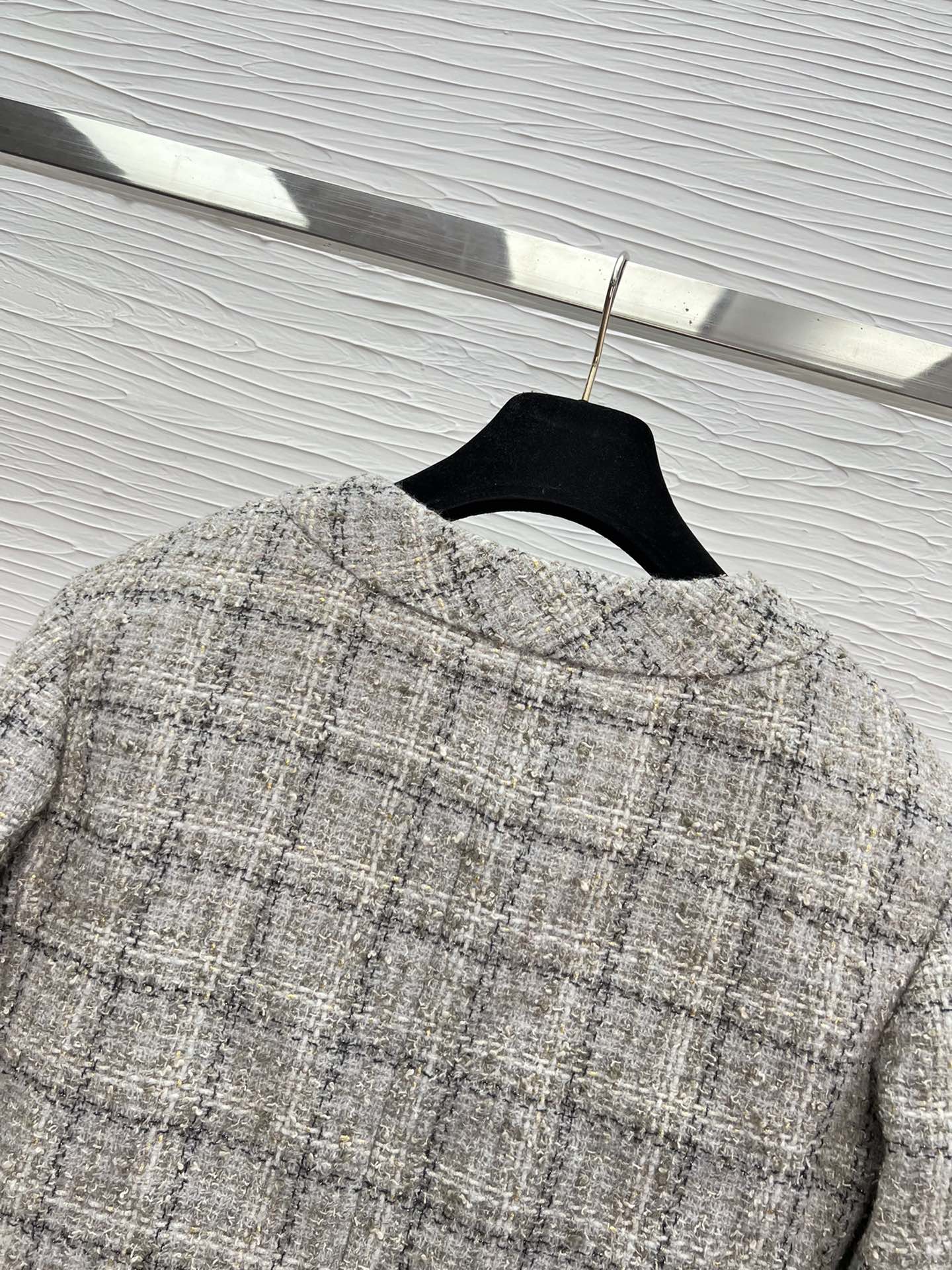 Elegant Tweed Jacket with Silk Lining & Gold Buttons - Inspired by CHAN*25 10 i1755588767 5170 3