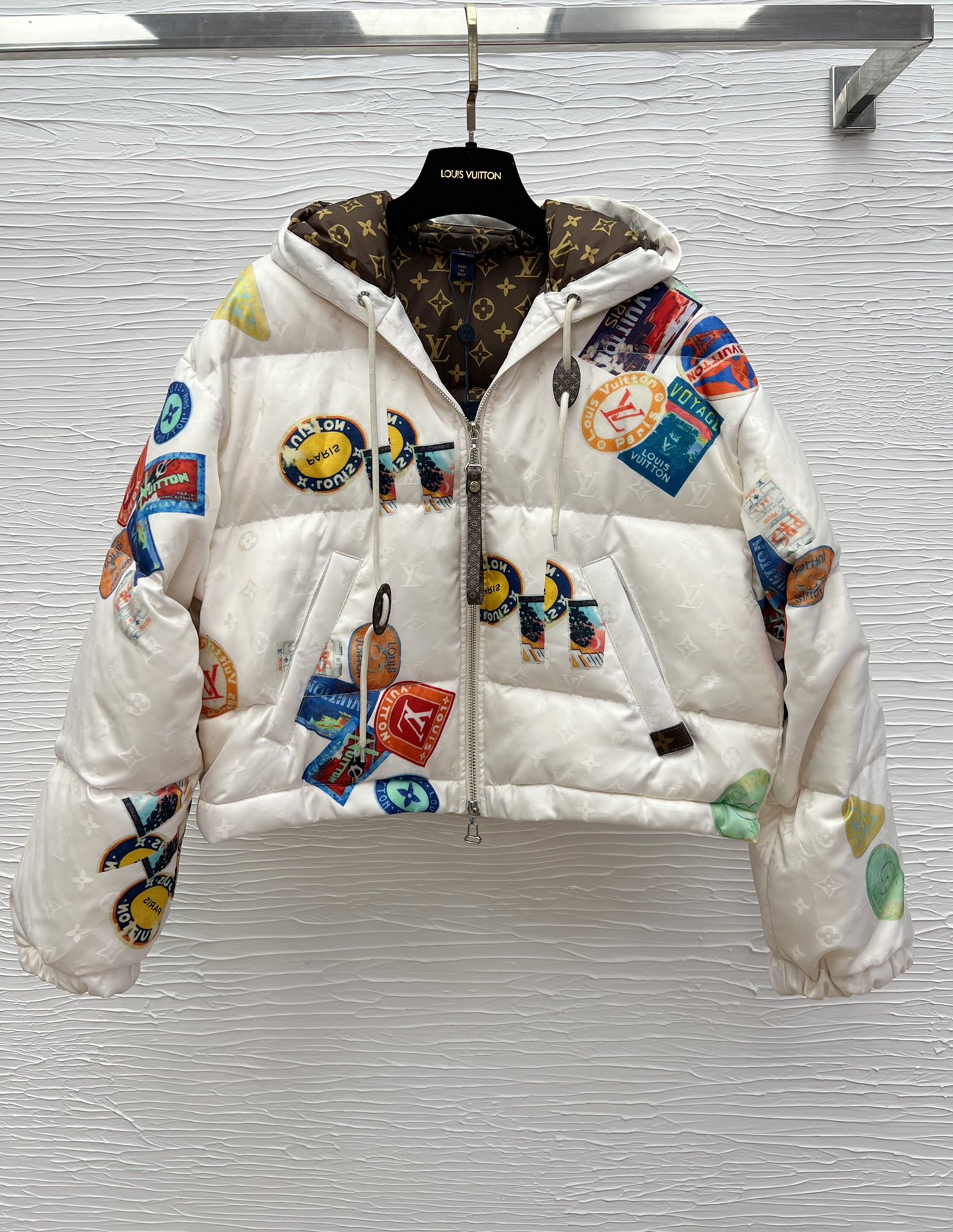 Louis Vuitton Logo Print Down Jacket - New 2024 Collection 5 i1756798139 8947 0