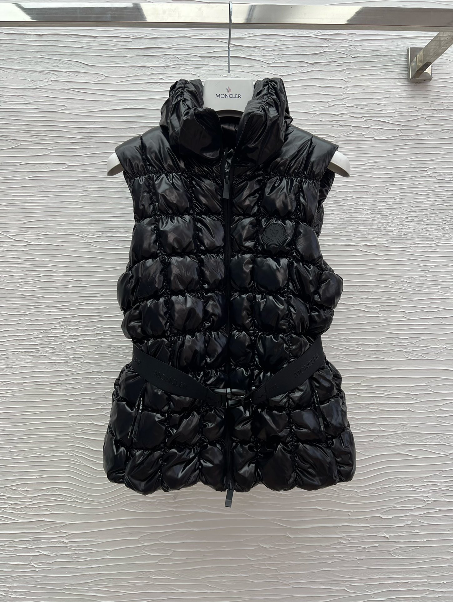 MO 25 Down Vest: Rose Pink, Lightweight Warmth, Diamond Quilted, Belted 9 i1756801163 3270 0