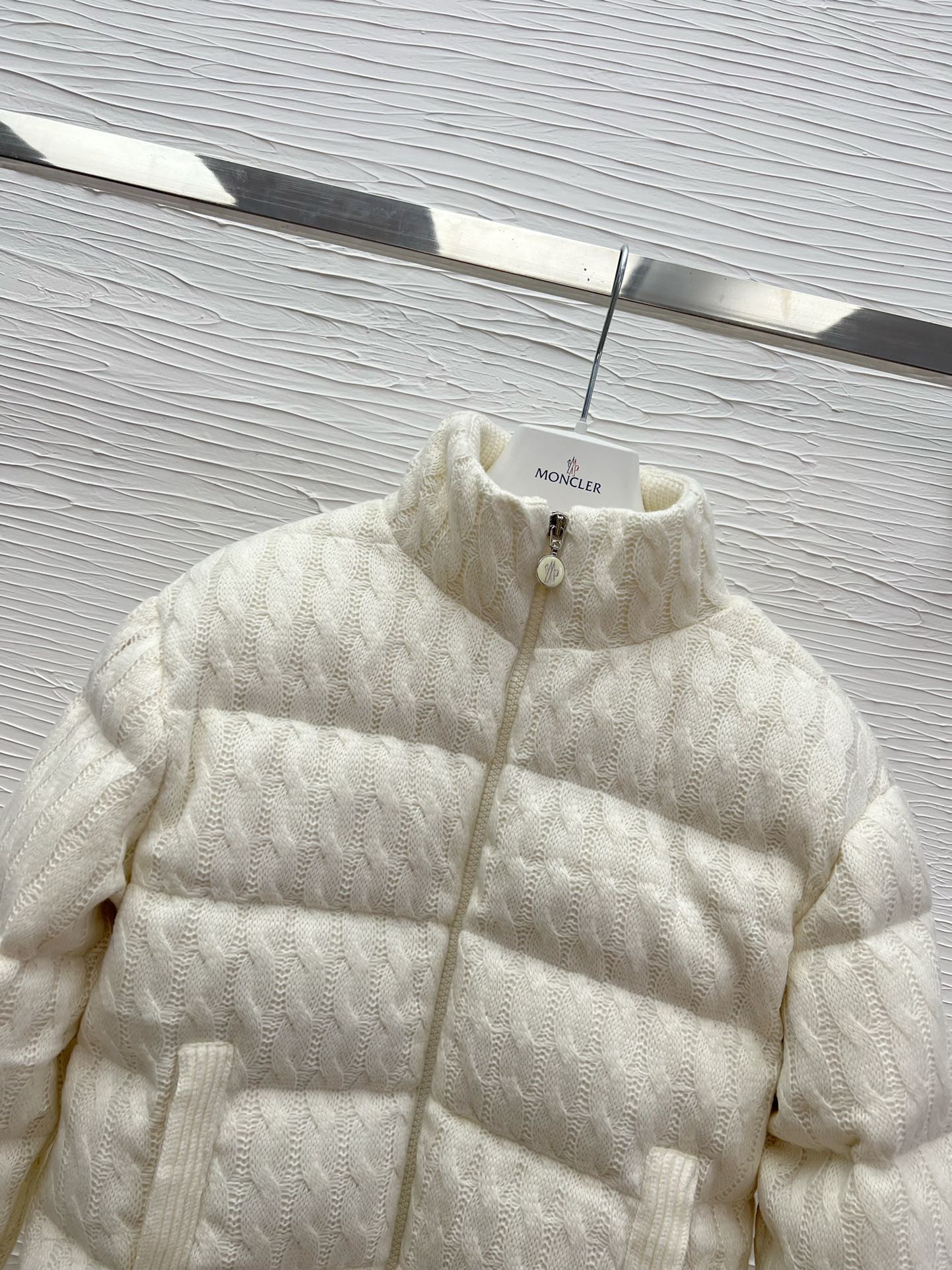 MO25 Women's Winter Down Jacket - Stand Collar, Knitted Outerwear 7 i1757401936 5820 1